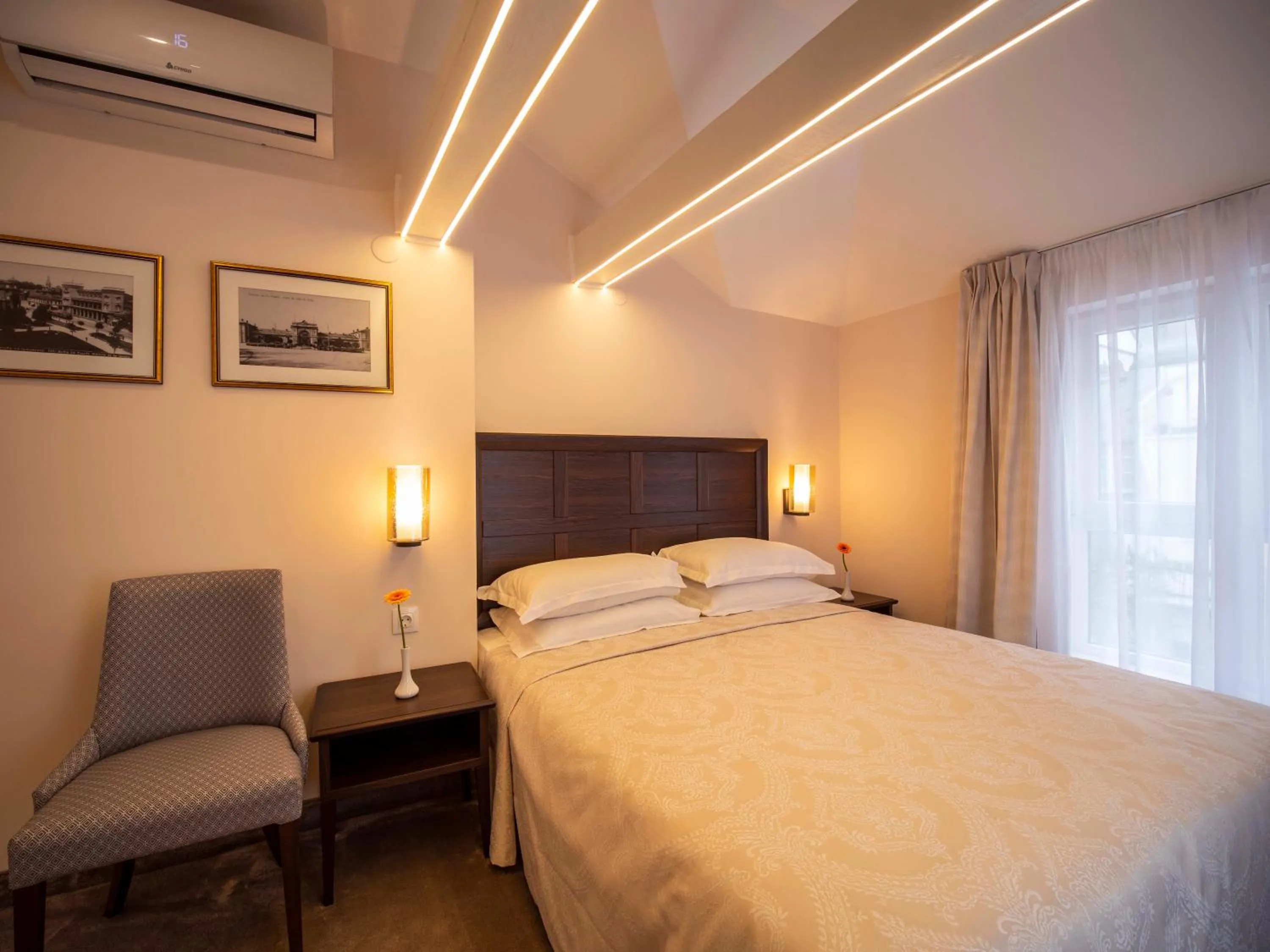 Bed in The Moon Boutique Hotel