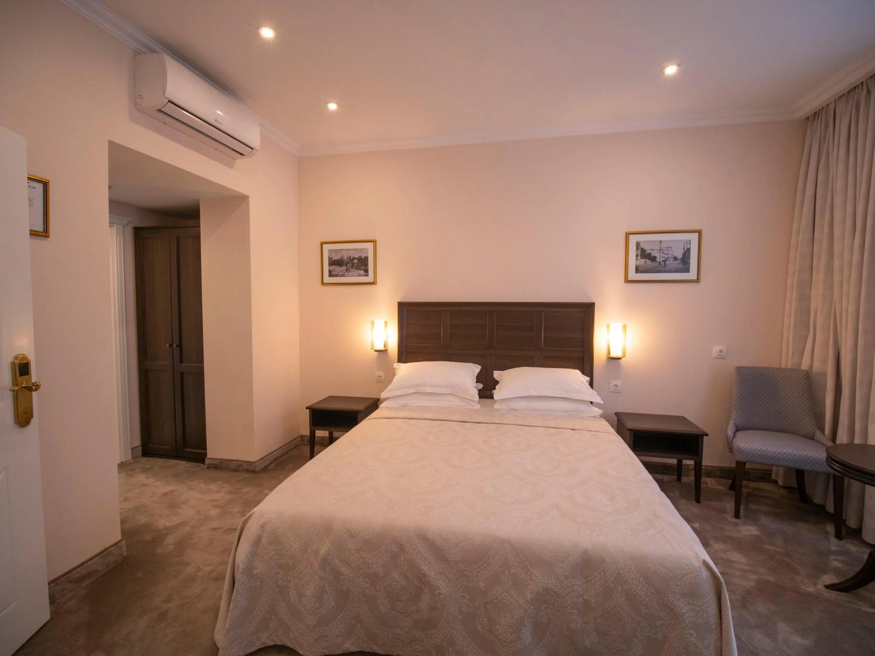 Bed in The Moon Boutique Hotel