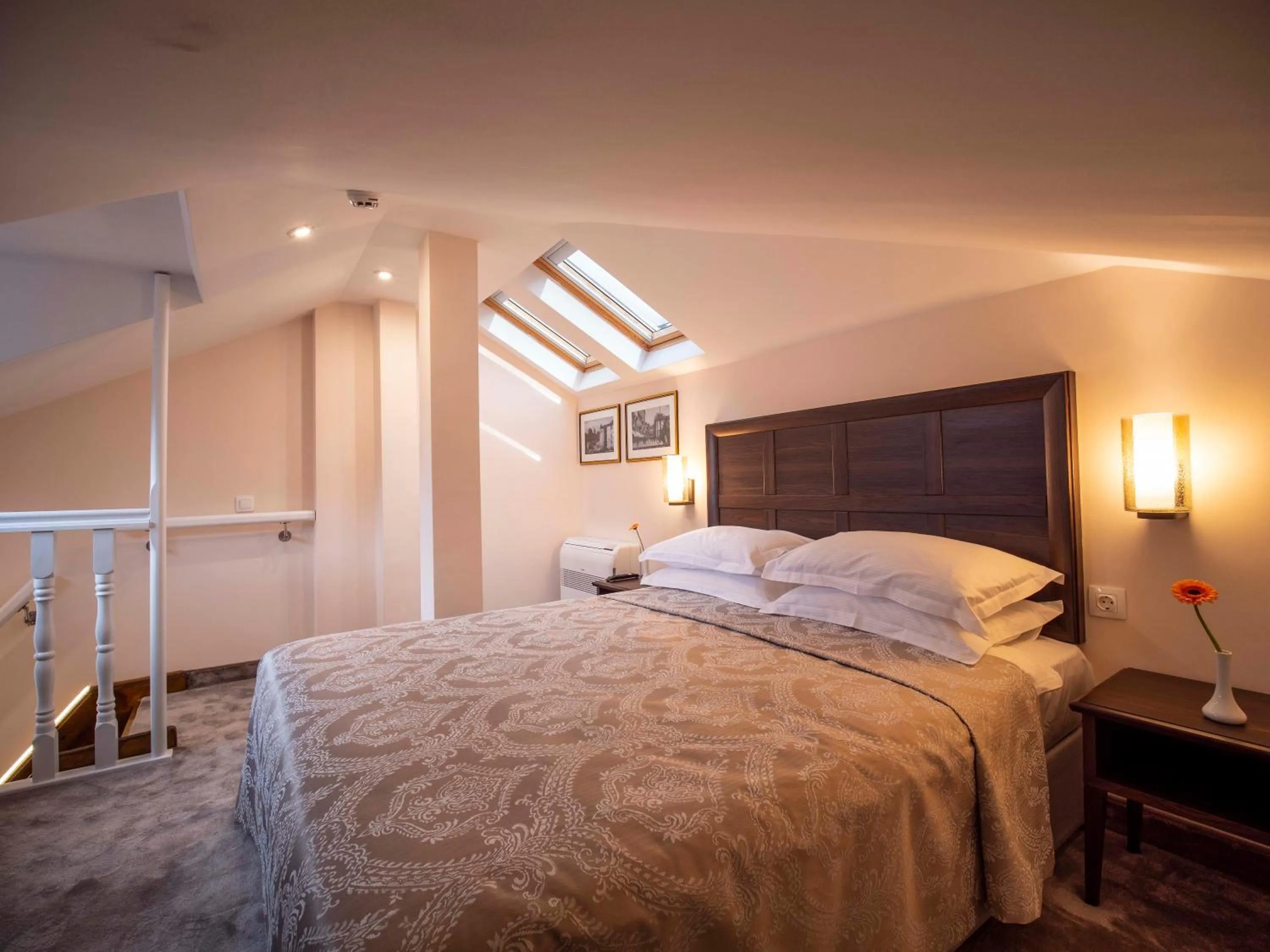 Bed in The Moon Boutique Hotel