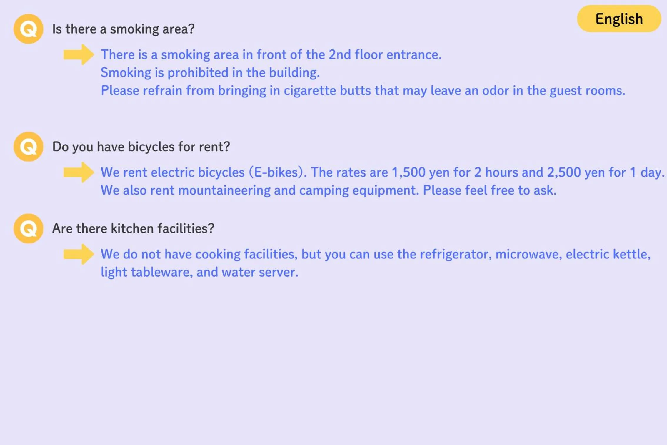 Photo of the whole room in La Union