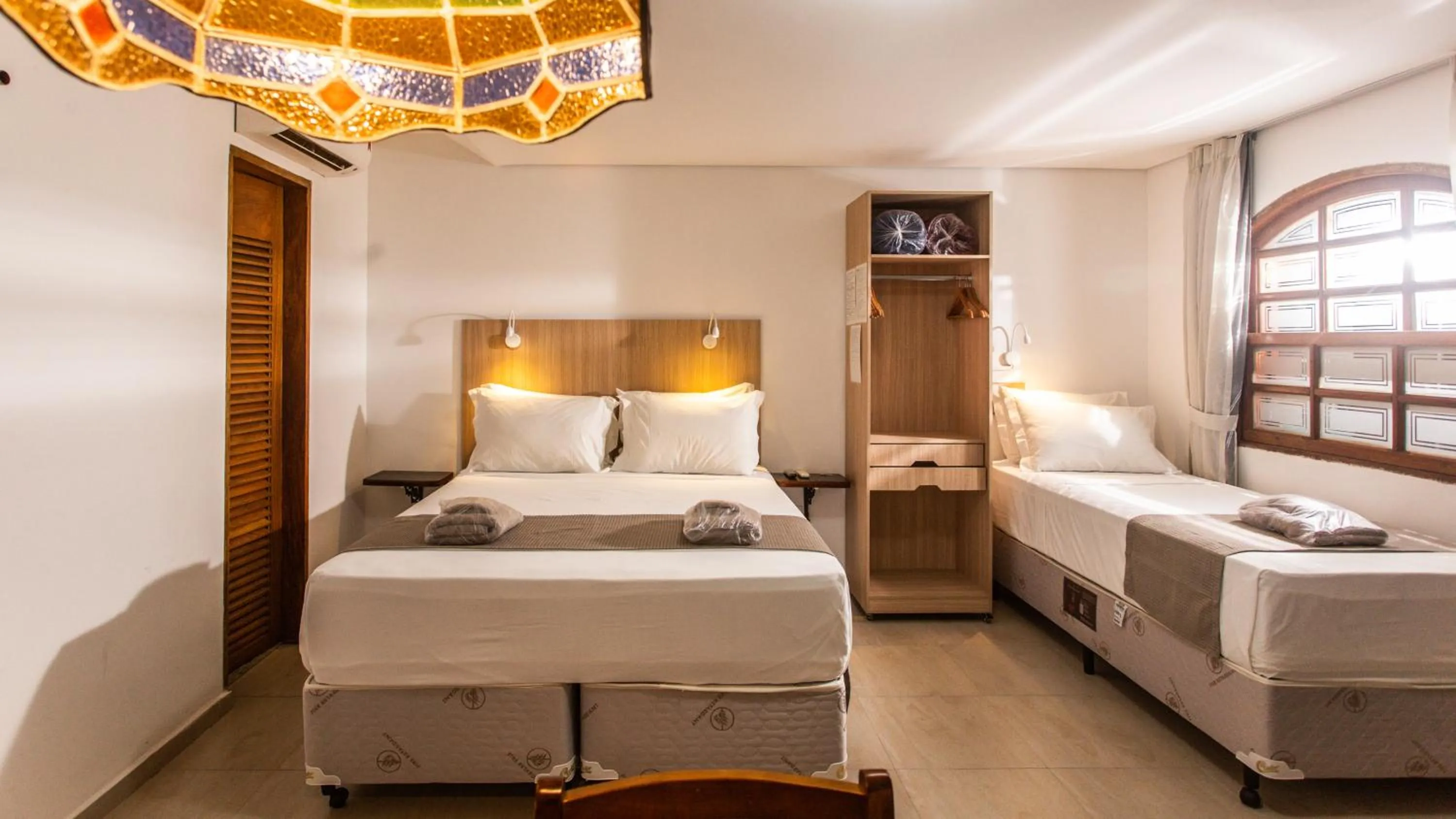 Bed in Hotel Chalet Monet - Granja Vianna