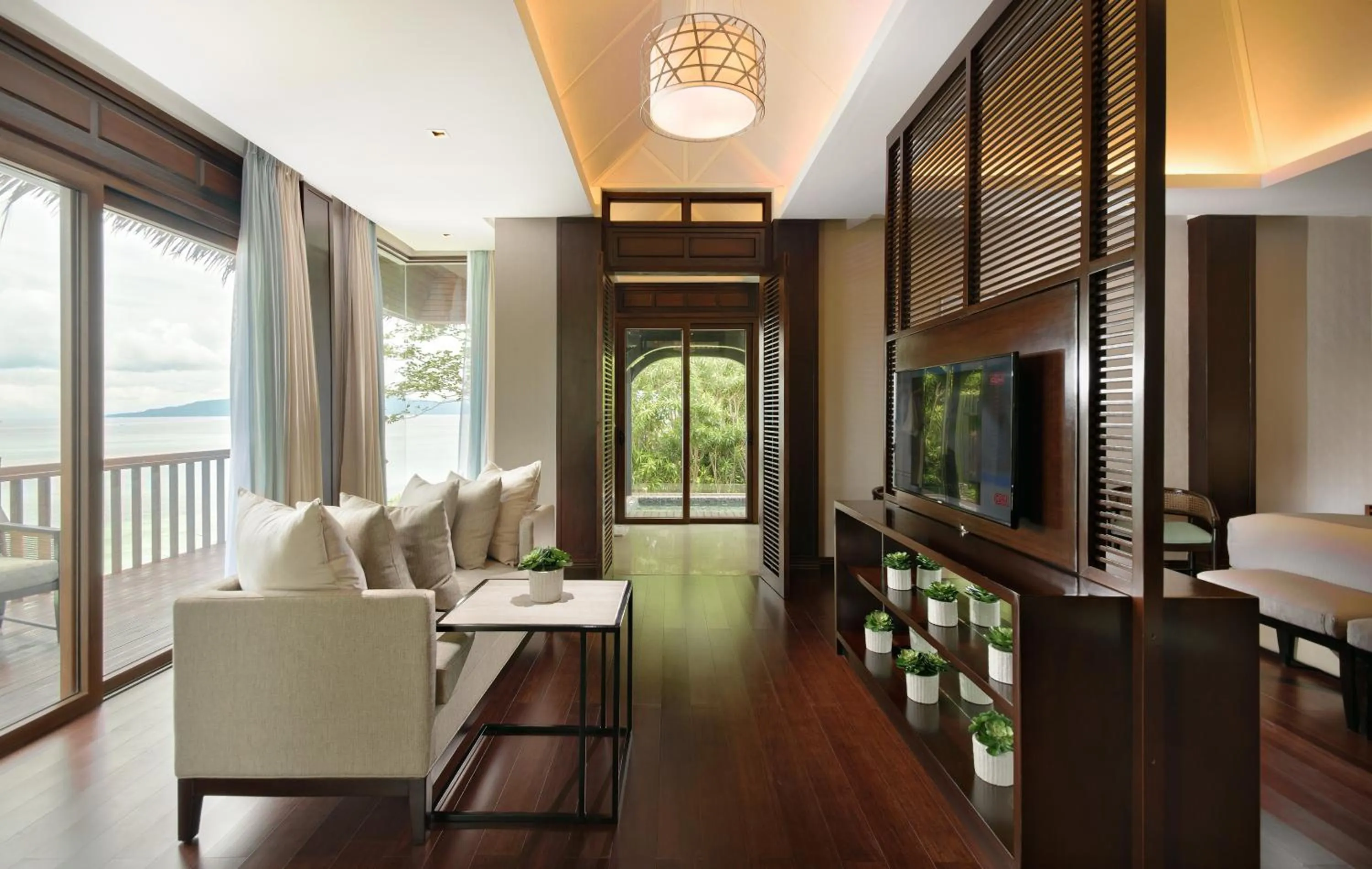 Living room in Mithi Resort & Spa