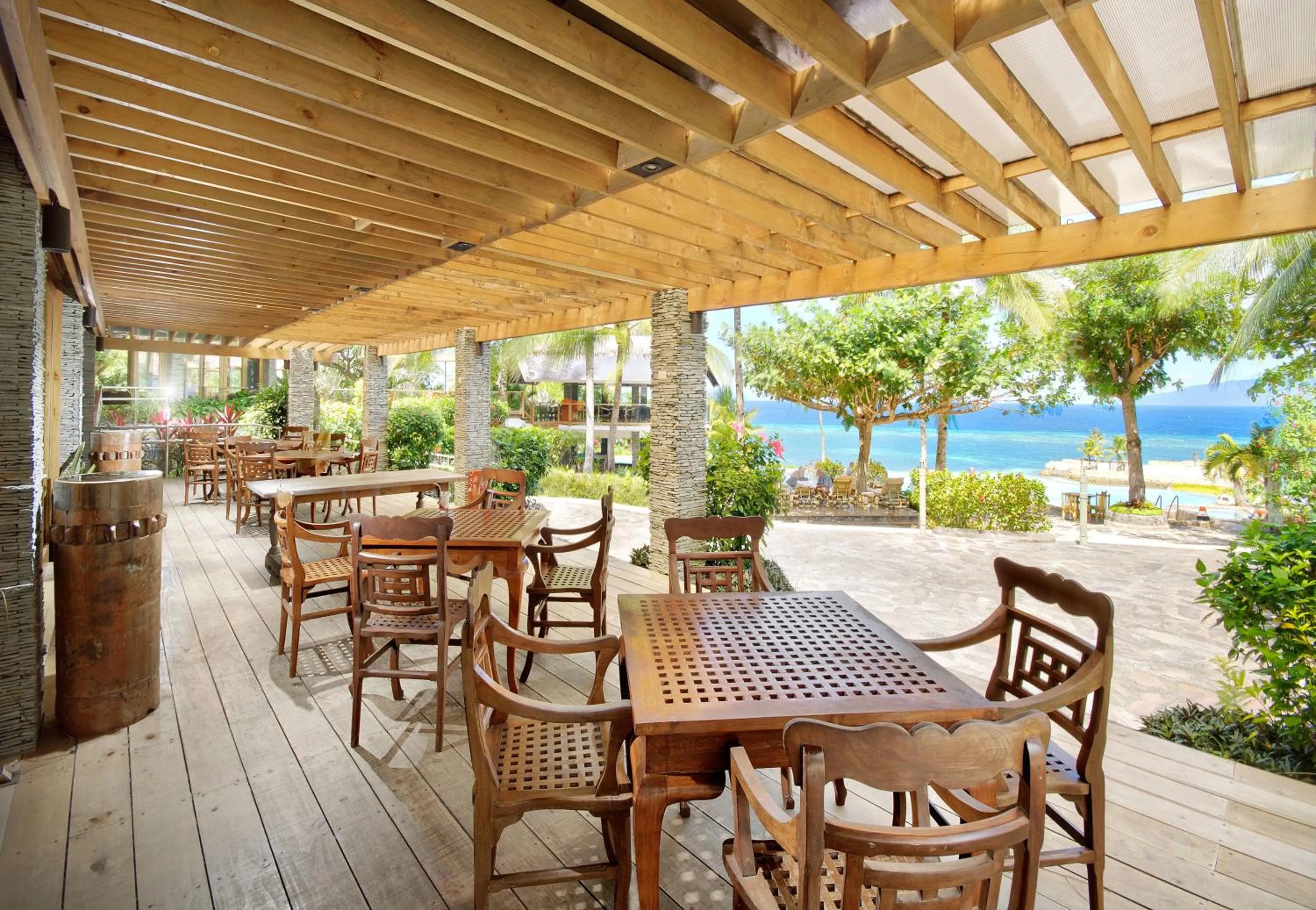 Patio in Mithi Resort & Spa