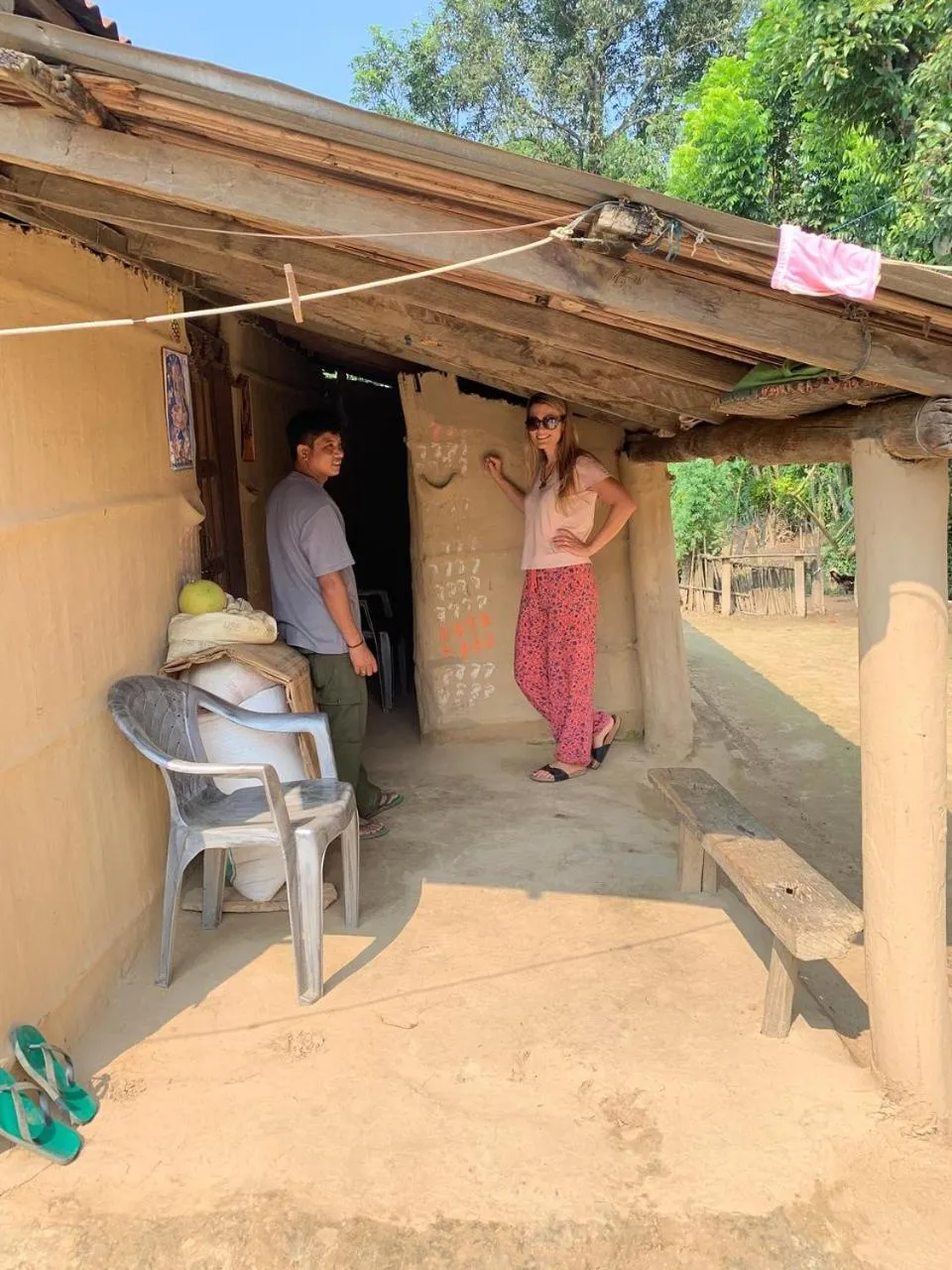 People in Travellers Jungle Camp-Sauraha