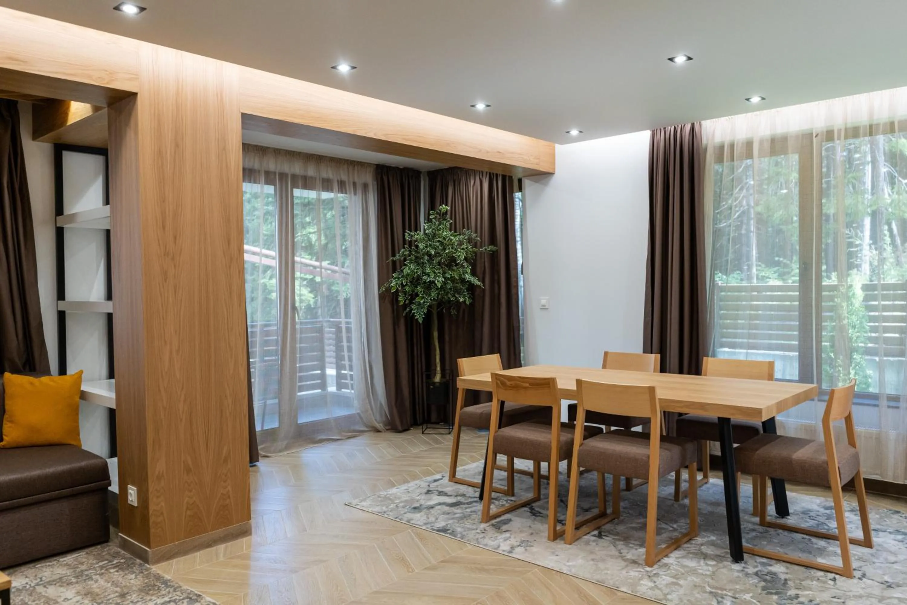 Living room in 103 Alpine Hotel