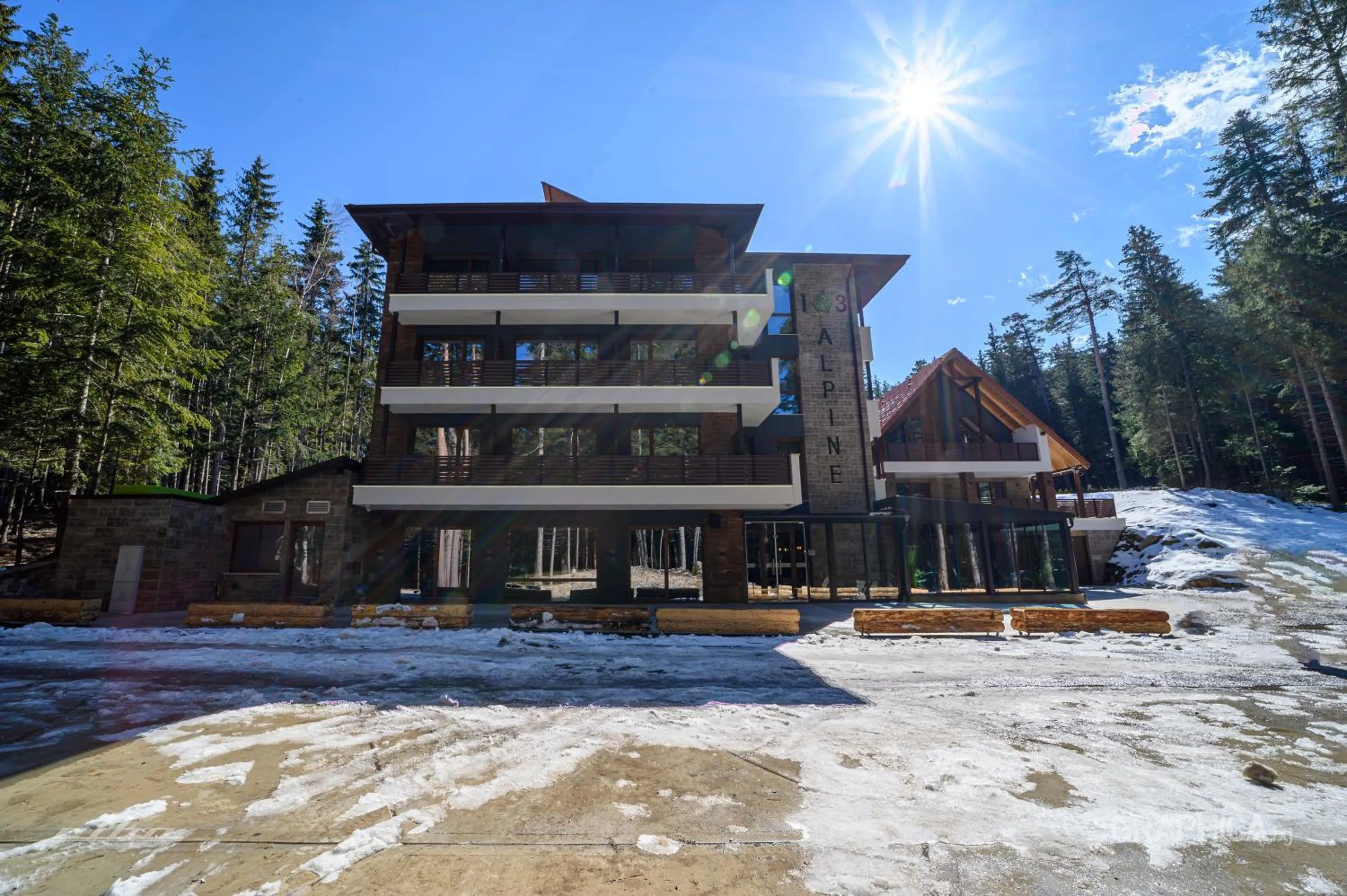 Winter in 103 Alpine Hotel