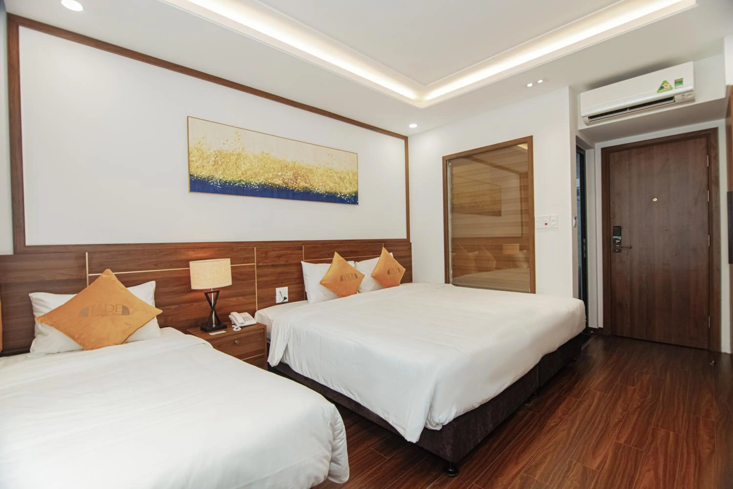 Bedroom, Bed in Jade Ha Long Hotel