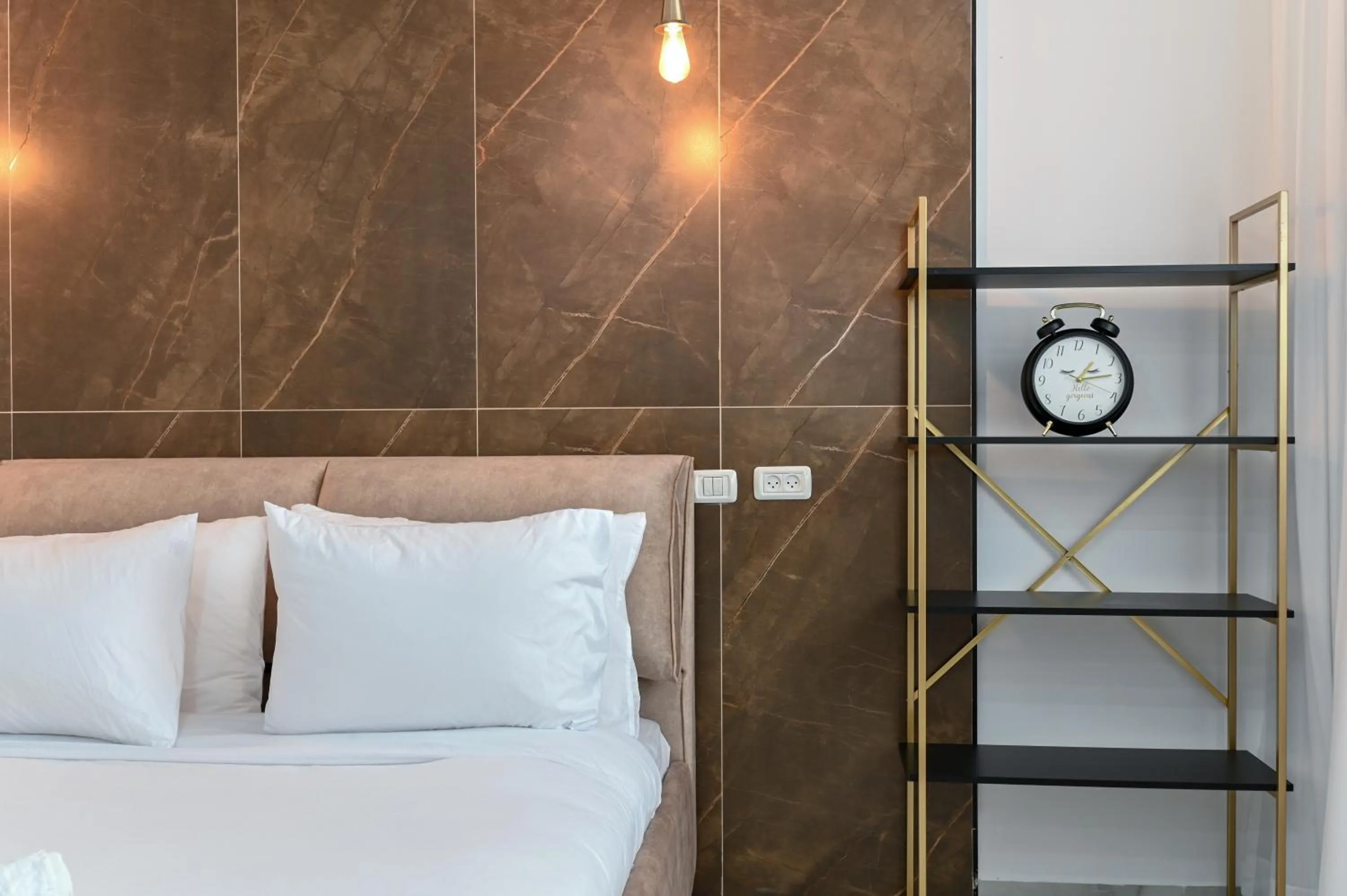 Bed in Lake Mansion Boutique Apartments