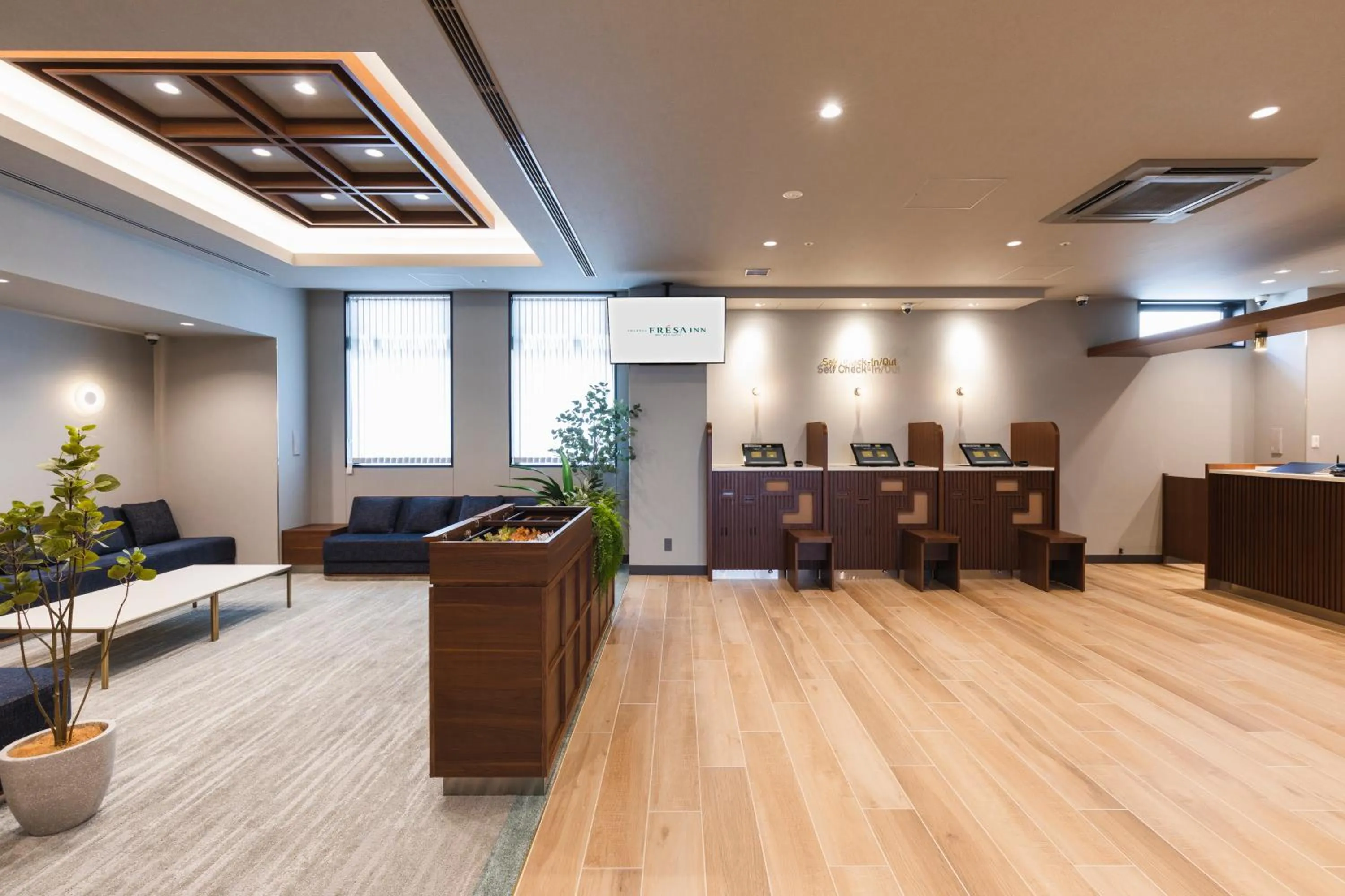 Lobby or reception in Sotetsu Fresa Inn Hiroshima