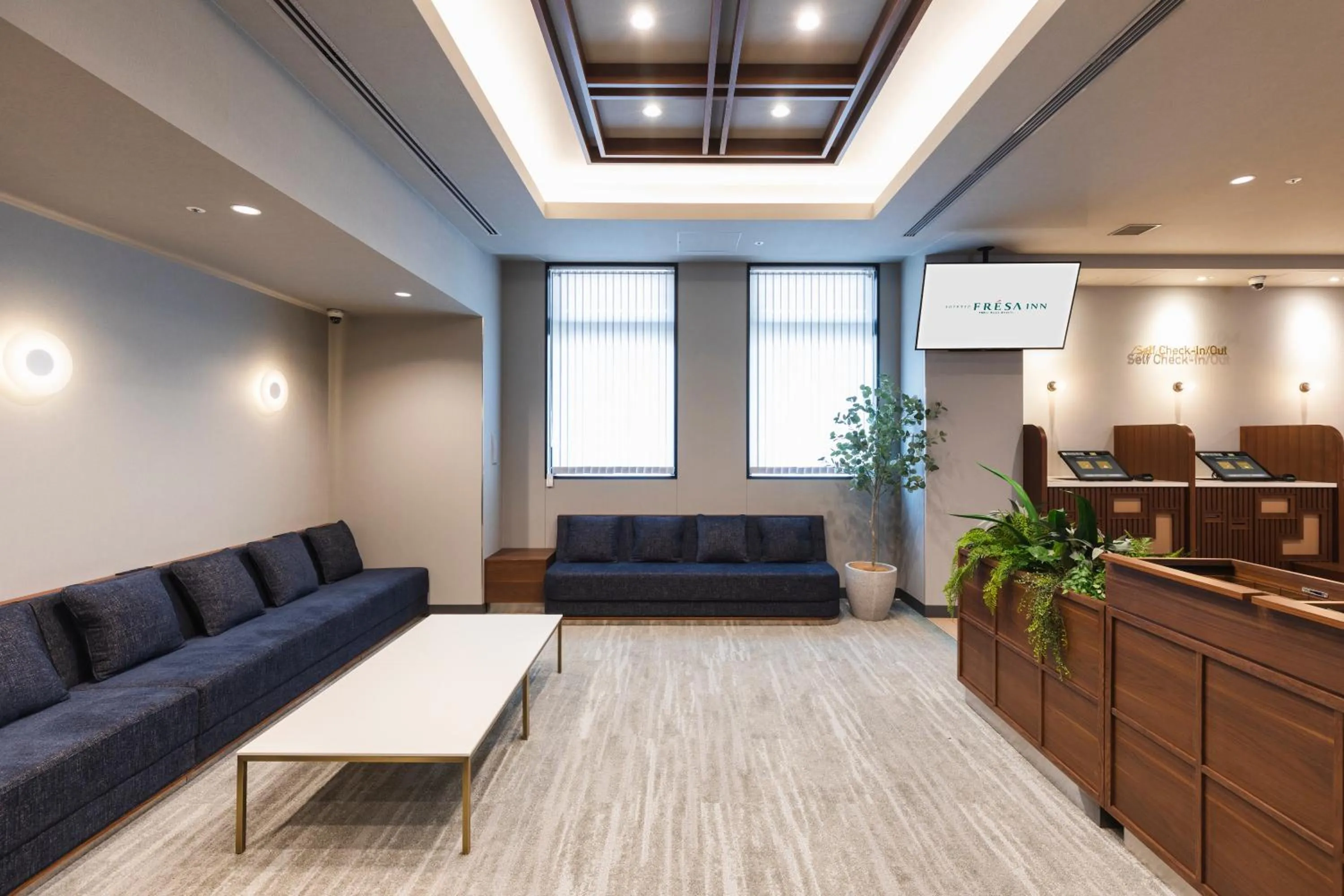 Lobby or reception in Sotetsu Fresa Inn Hiroshima