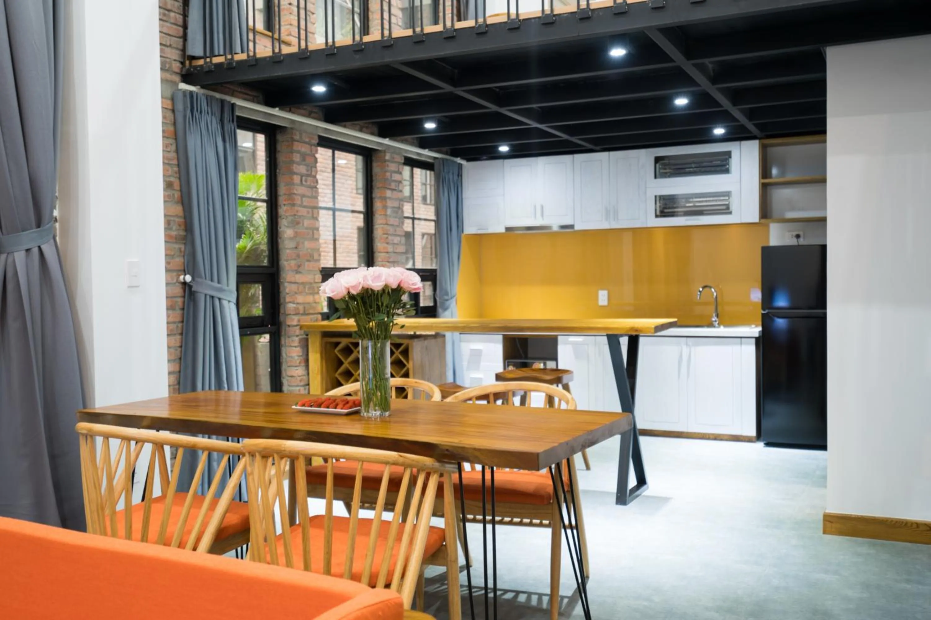 Dining area in Flexi Hotel & Apartment Han Market