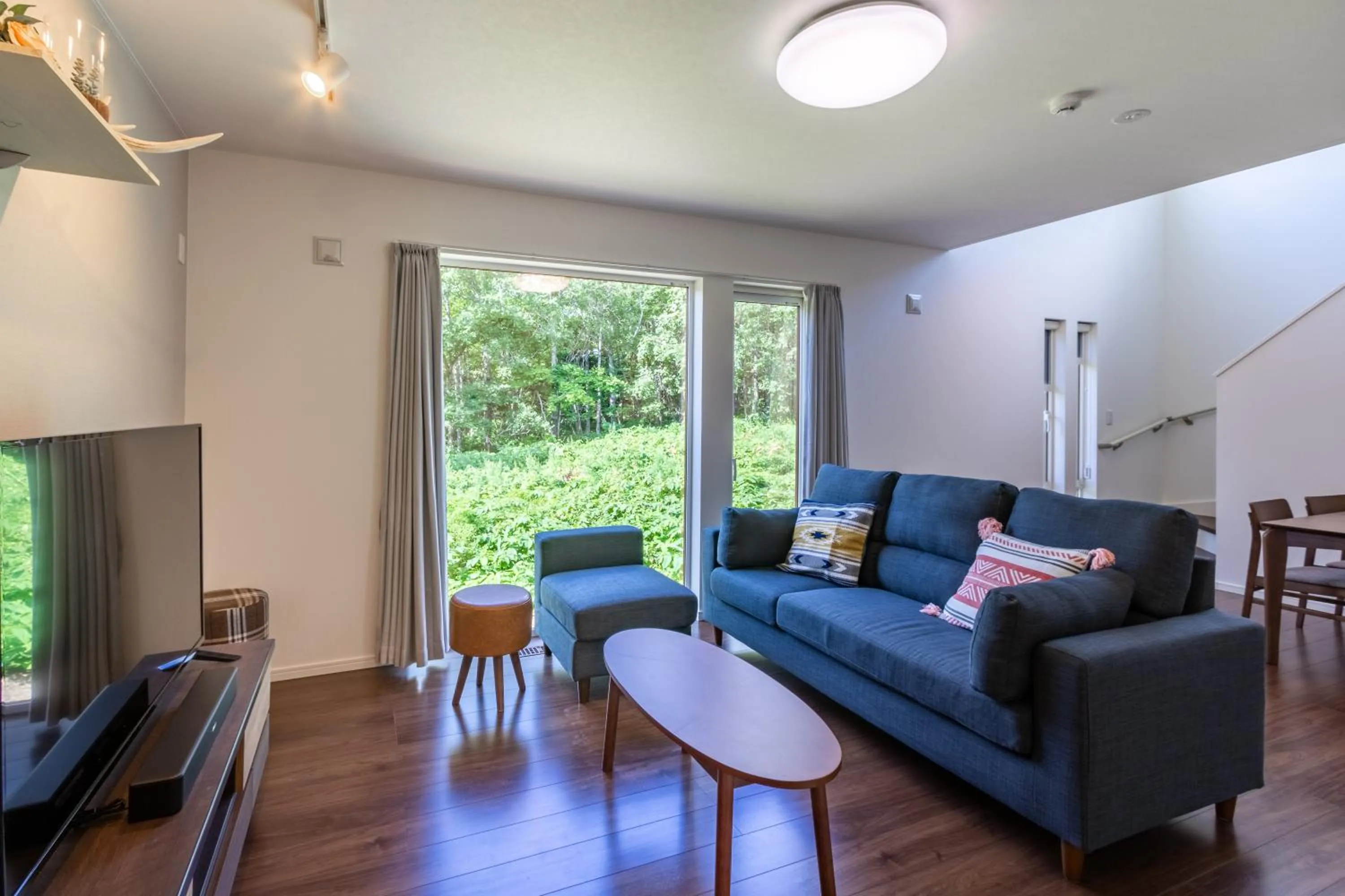 Living room in WaPura Rusutsu