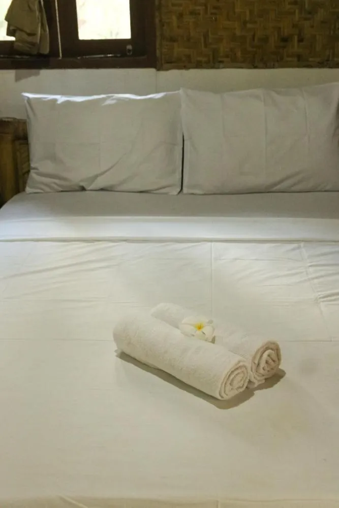 Bed in Lendang Eco Lodge