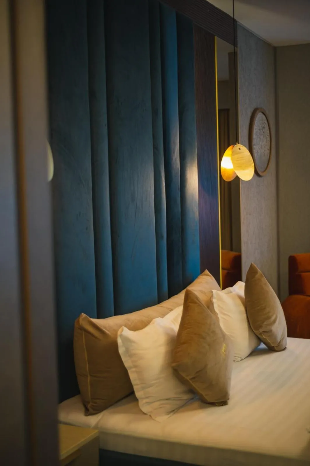 Bed in Elexus Apartments Poiana Brasov