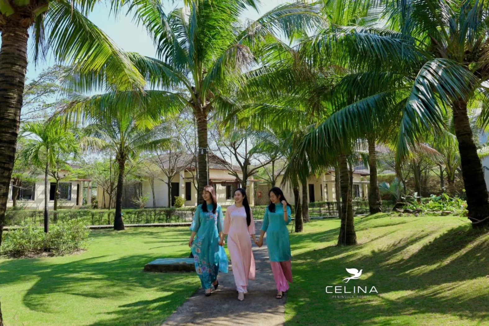 Garden view in Celina Peninsula Resort Quảng Bình