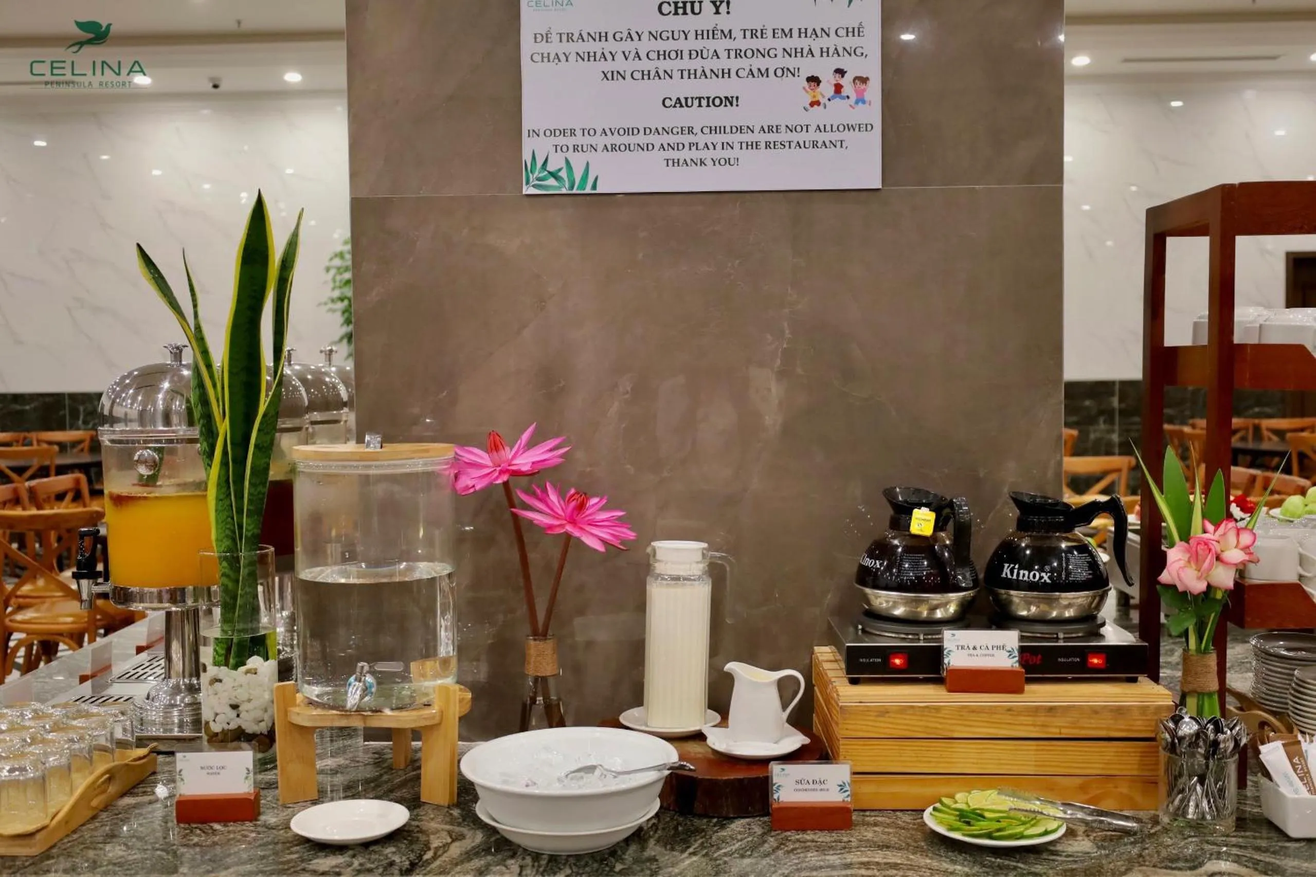 Restaurant/places to eat in Celina Peninsula Resort Quảng Bình