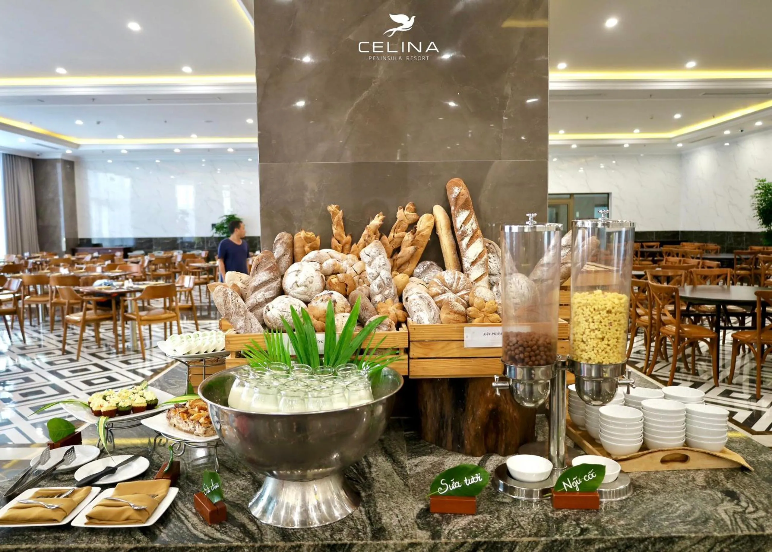 Breakfast in Celina Peninsula Resort Quảng Bình