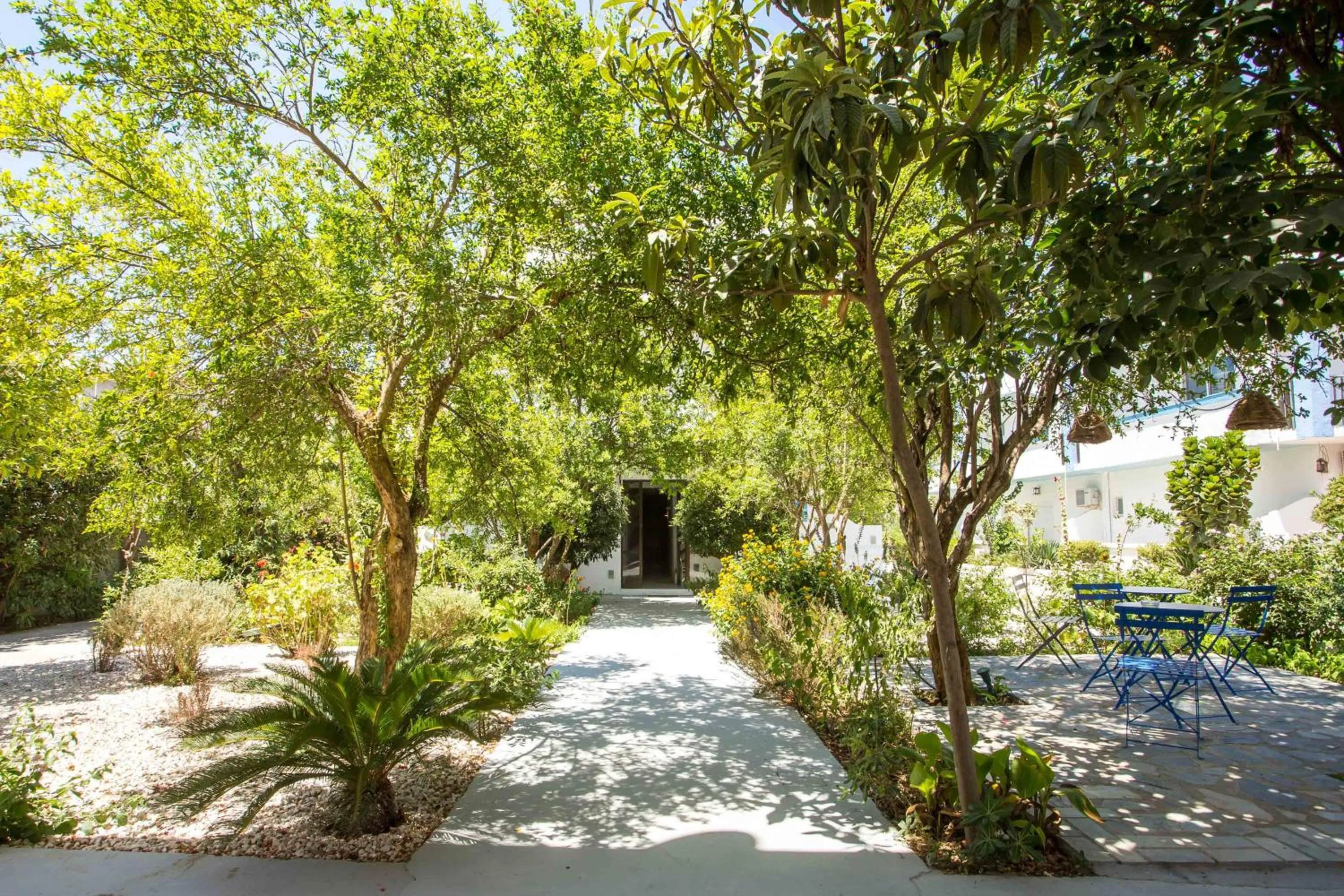 Garden in Atma Beach Rooms & Suites