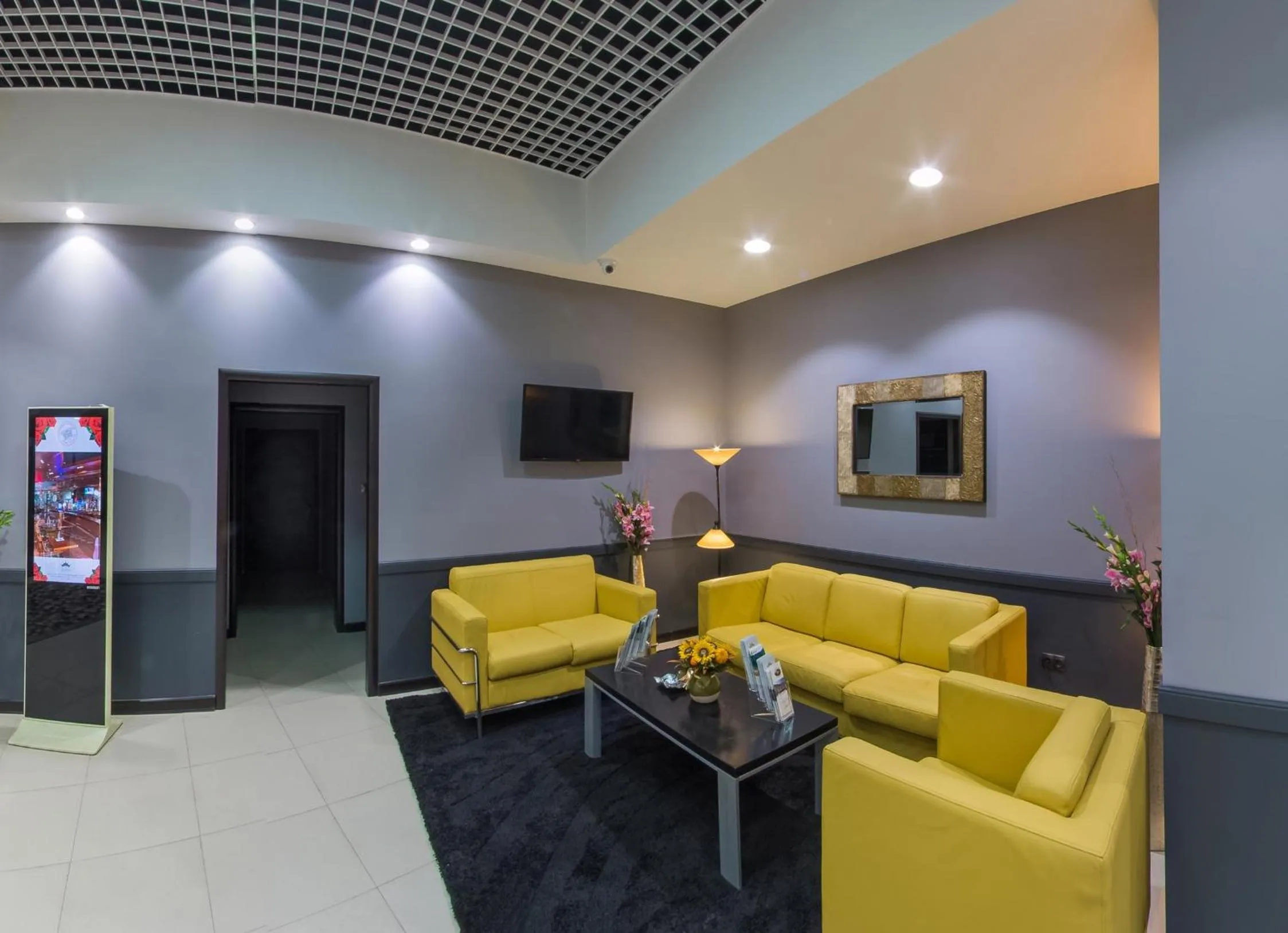 Lobby or reception in Premier Alatau Hotel