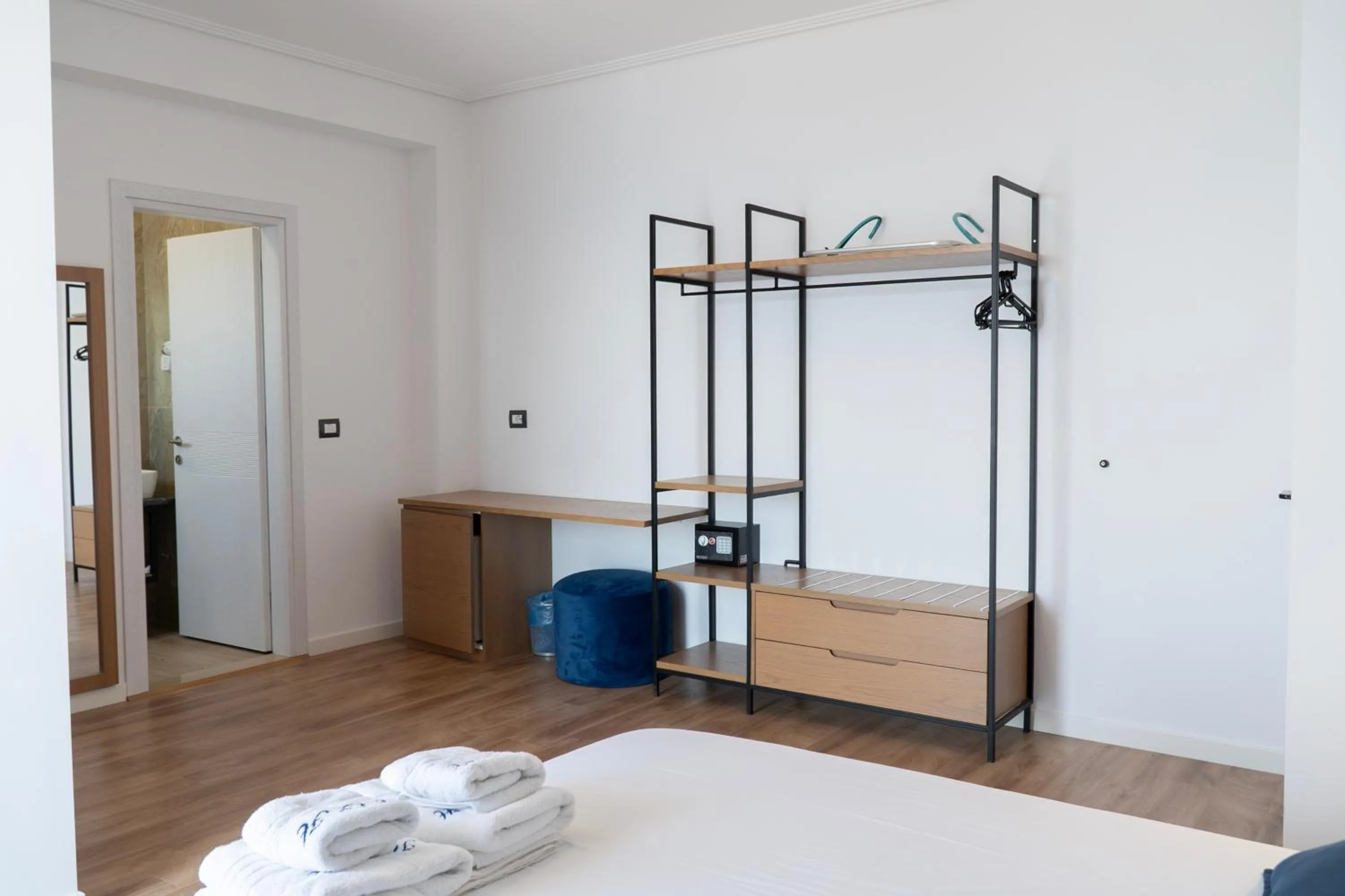 Bed in Hilltop Heaven Hotel