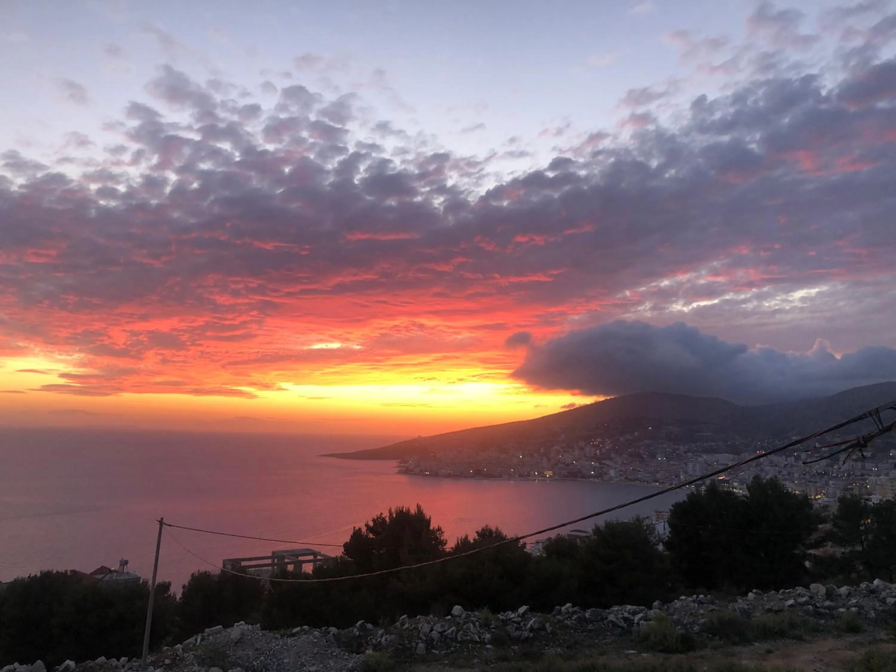 Sea view in Hilltop Heaven Hotel
