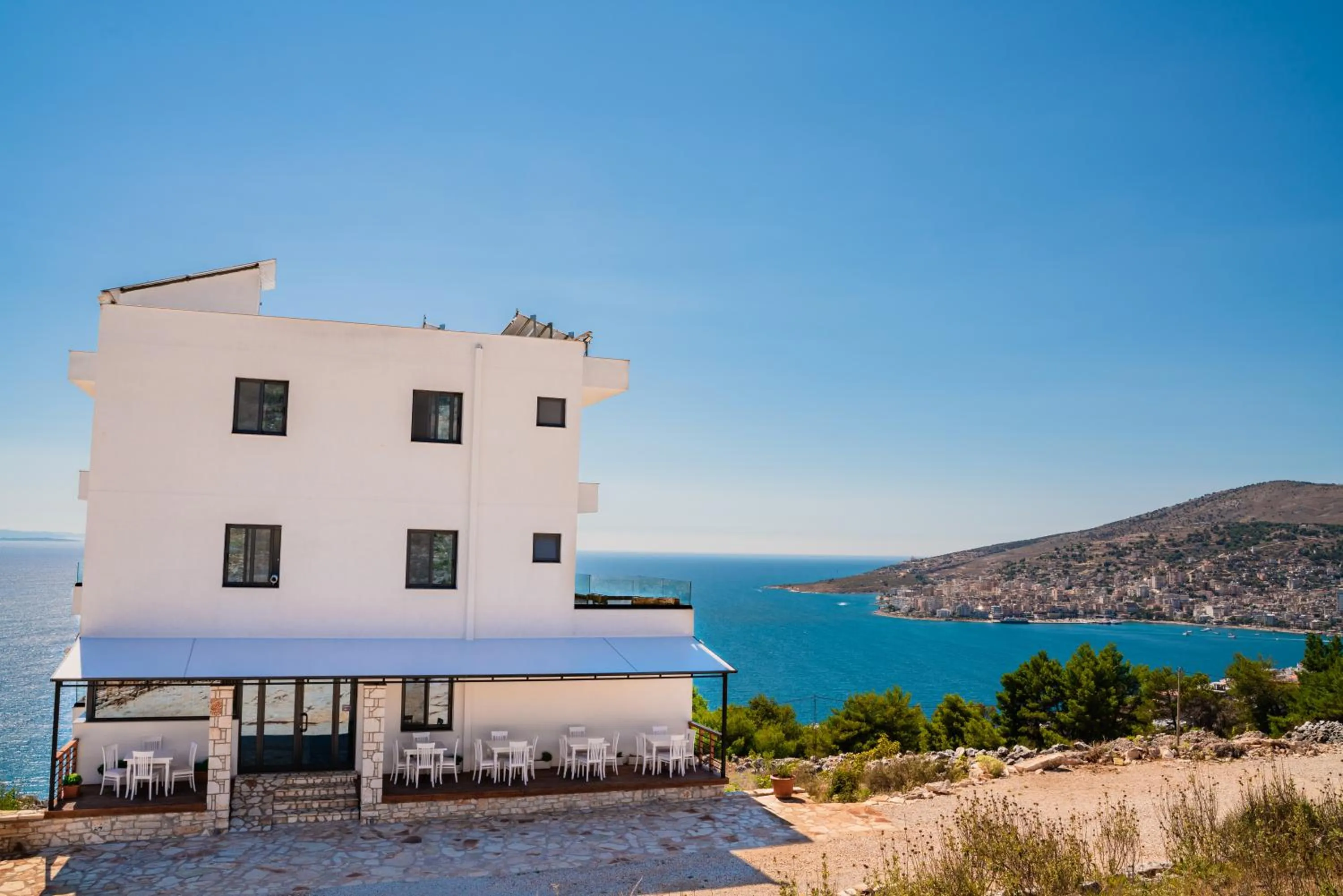 Property building in Hilltop Heaven Hotel