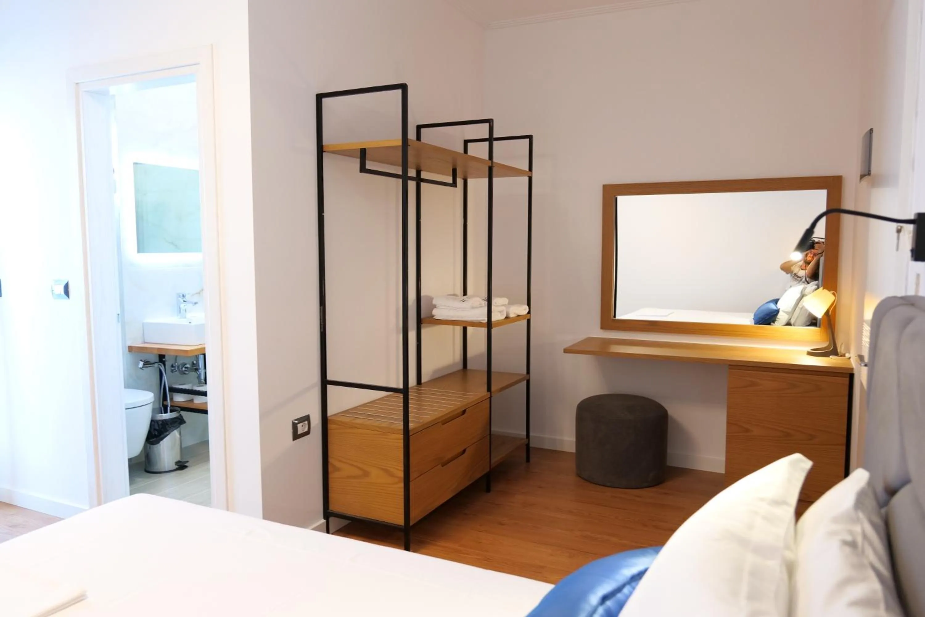 Bed in Hilltop Heaven Hotel