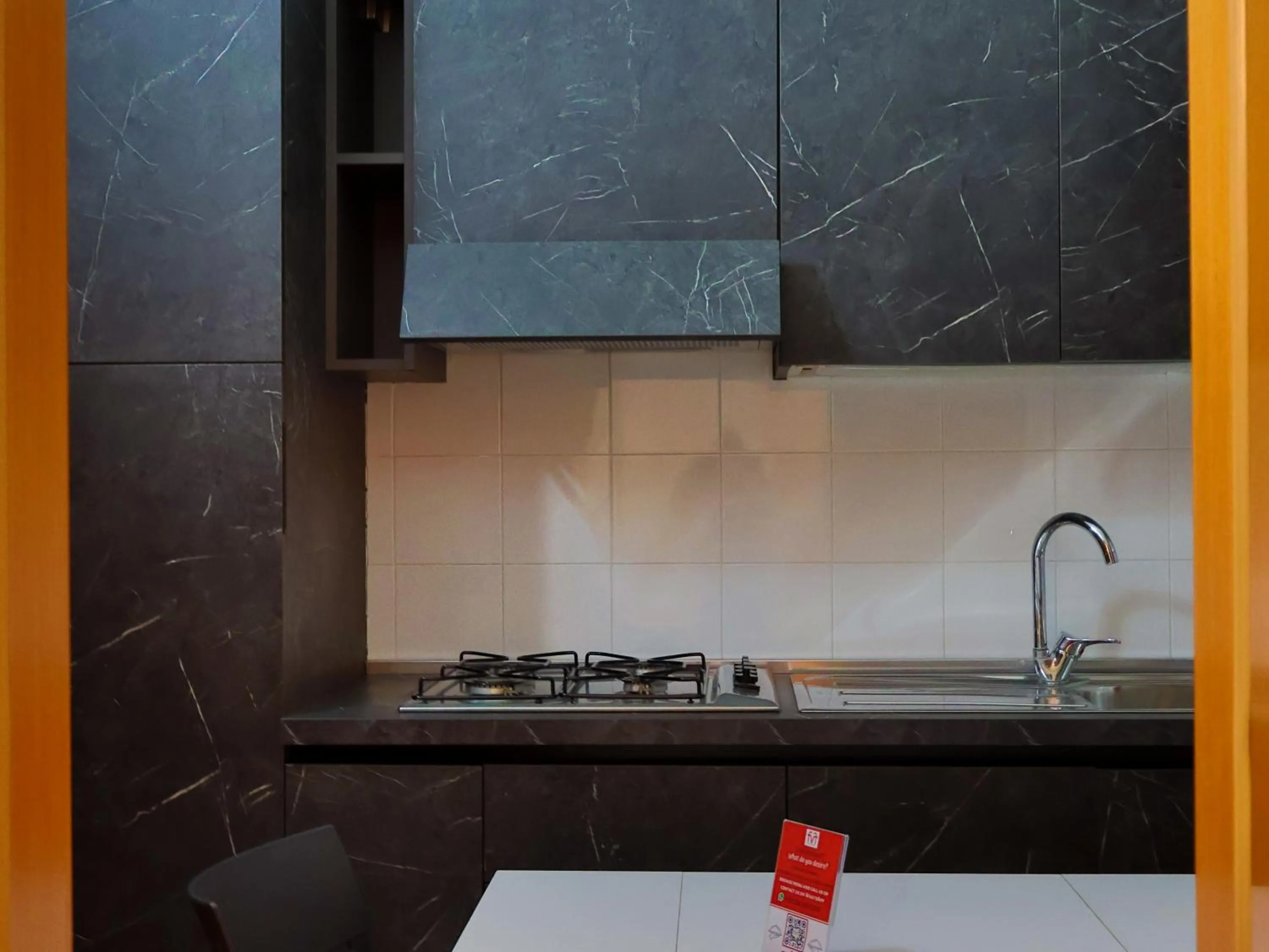 Kitchen or kitchenette in Villa Flora