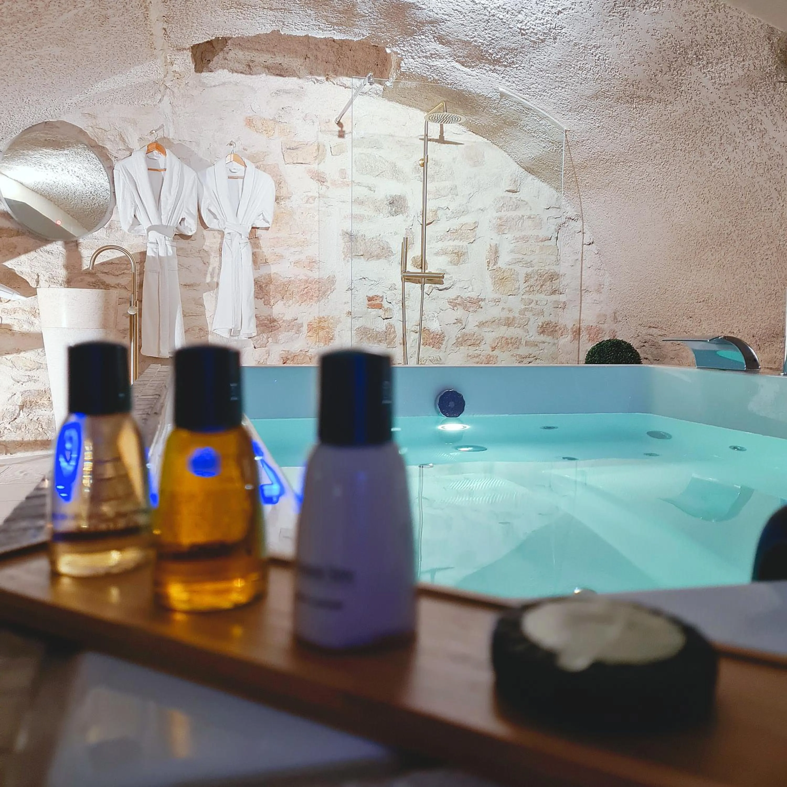 Sauna in La Dolce Vita Spa privatif