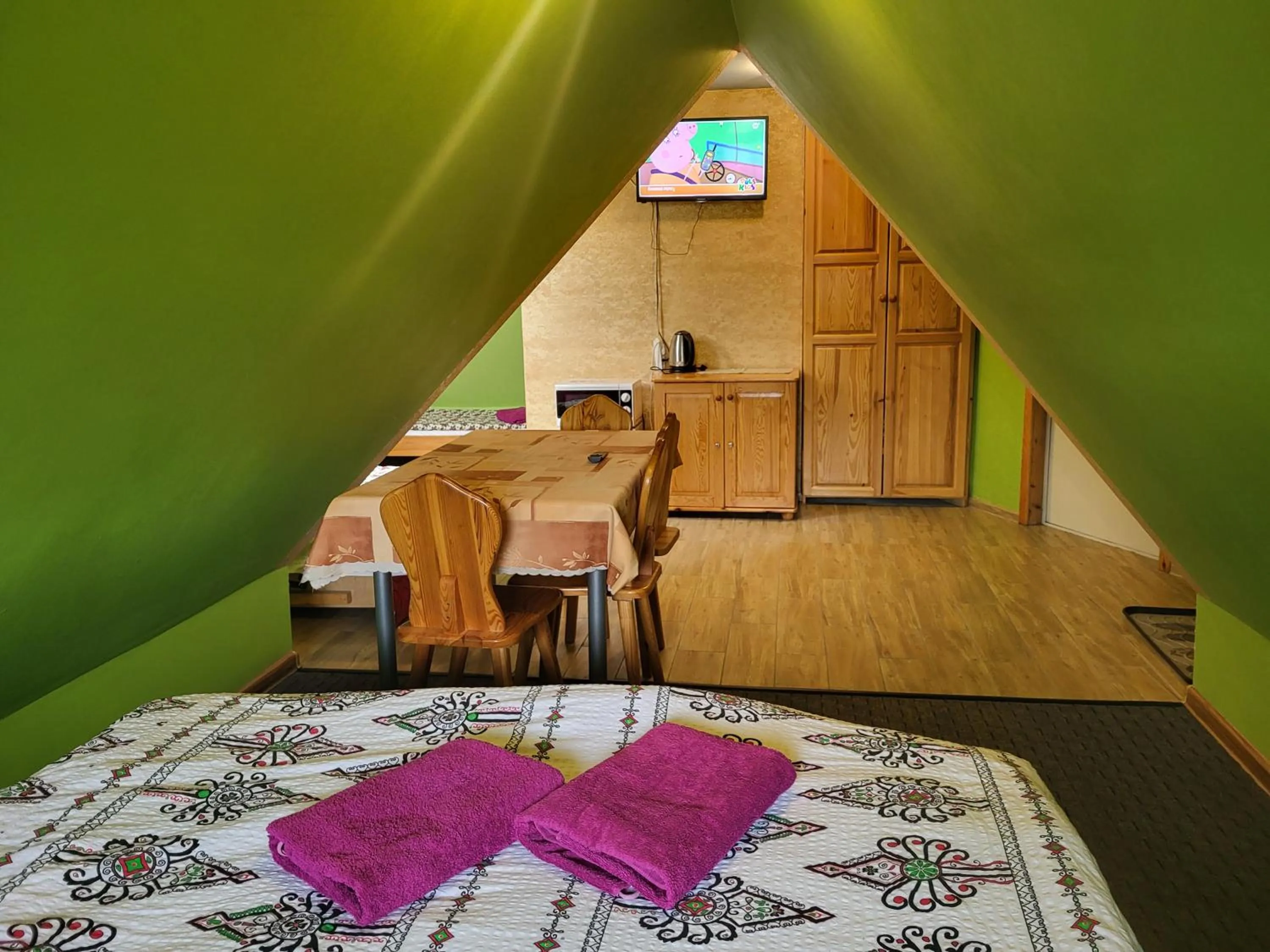 Bed in Apartamenty i pokoje gościnne Nowita