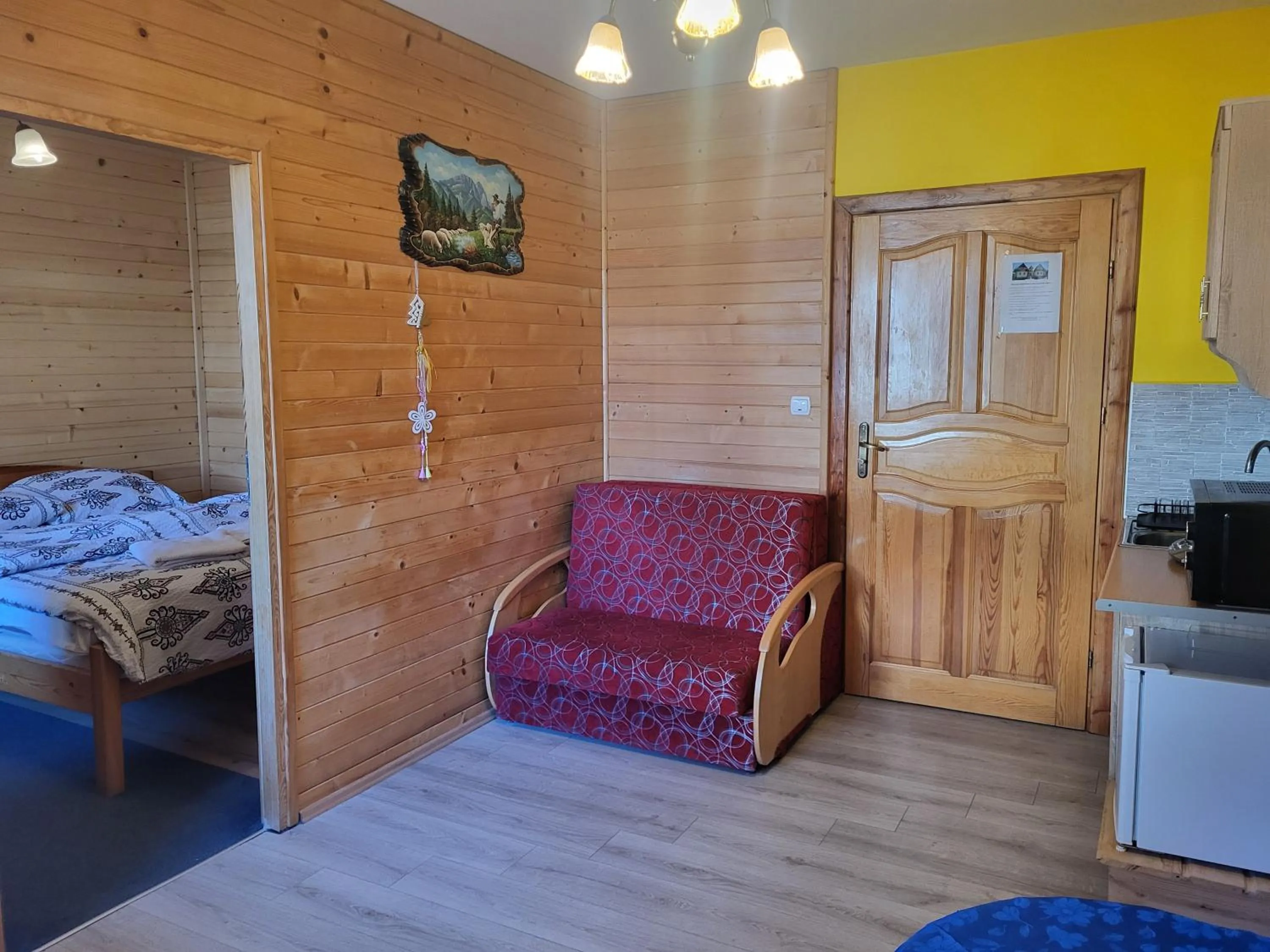 Bed in Apartamenty i pokoje gościnne Nowita