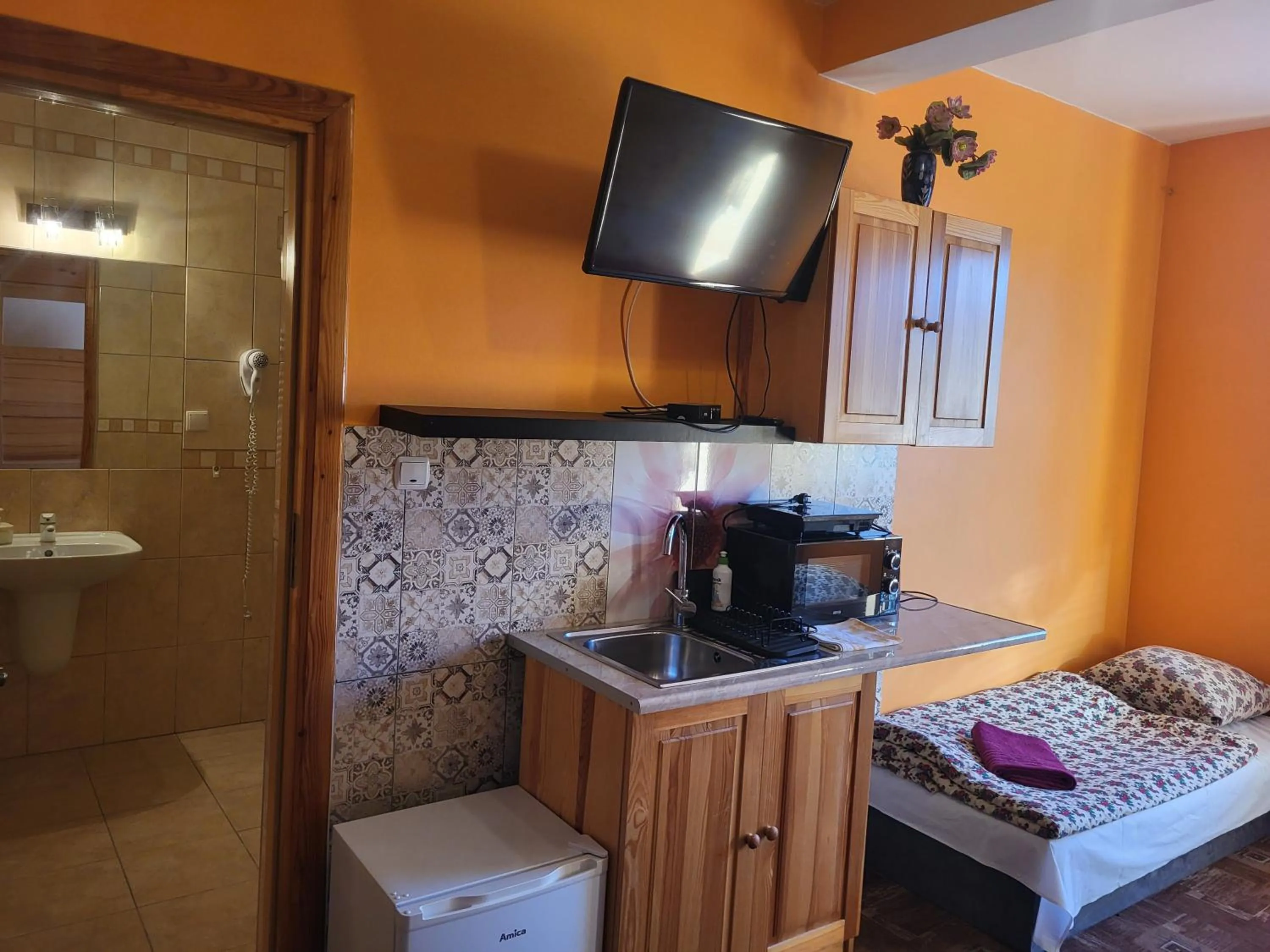 Bed in Apartamenty i pokoje gościnne Nowita