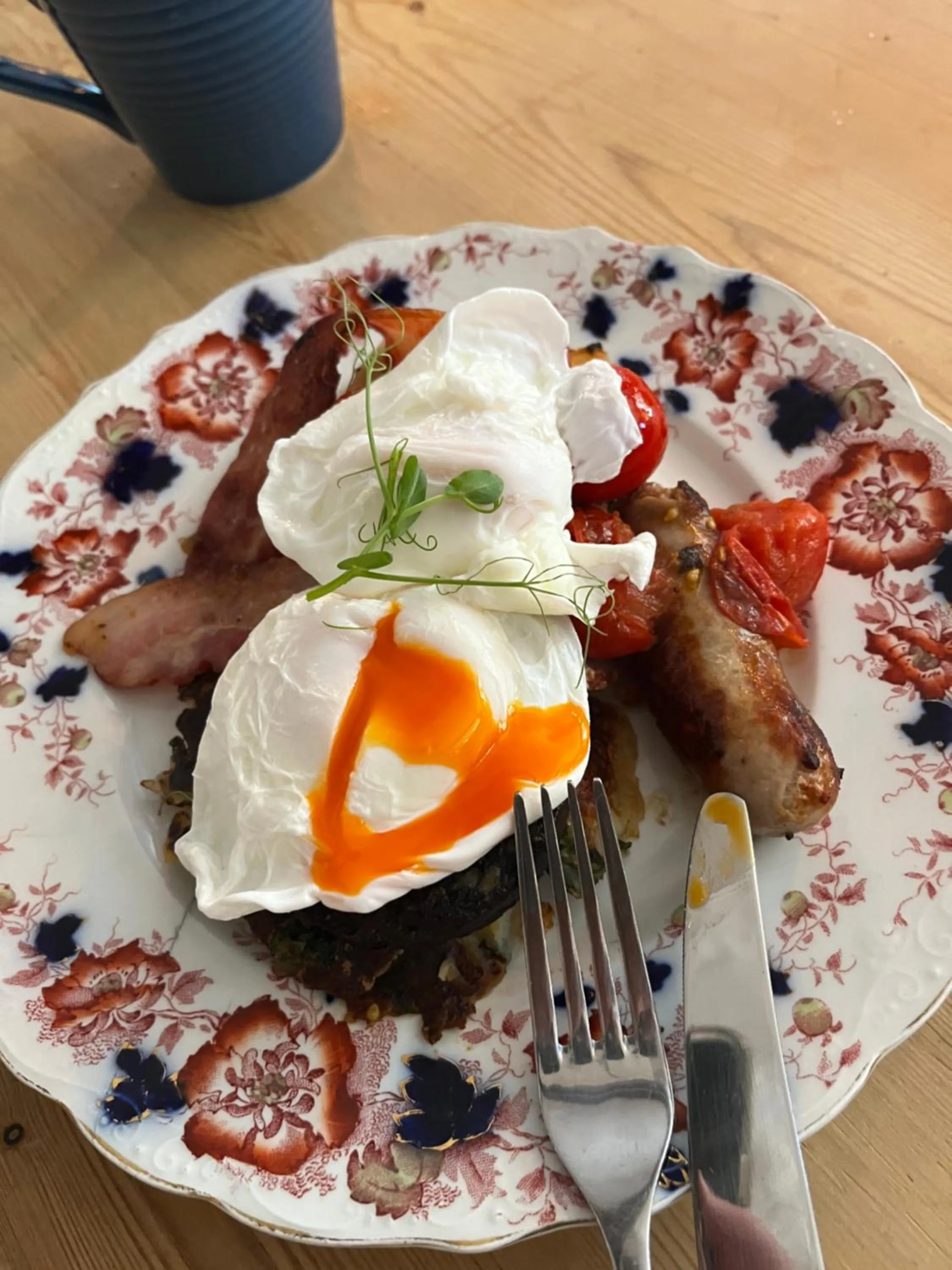 Breakfast in The House with Two Front Doors