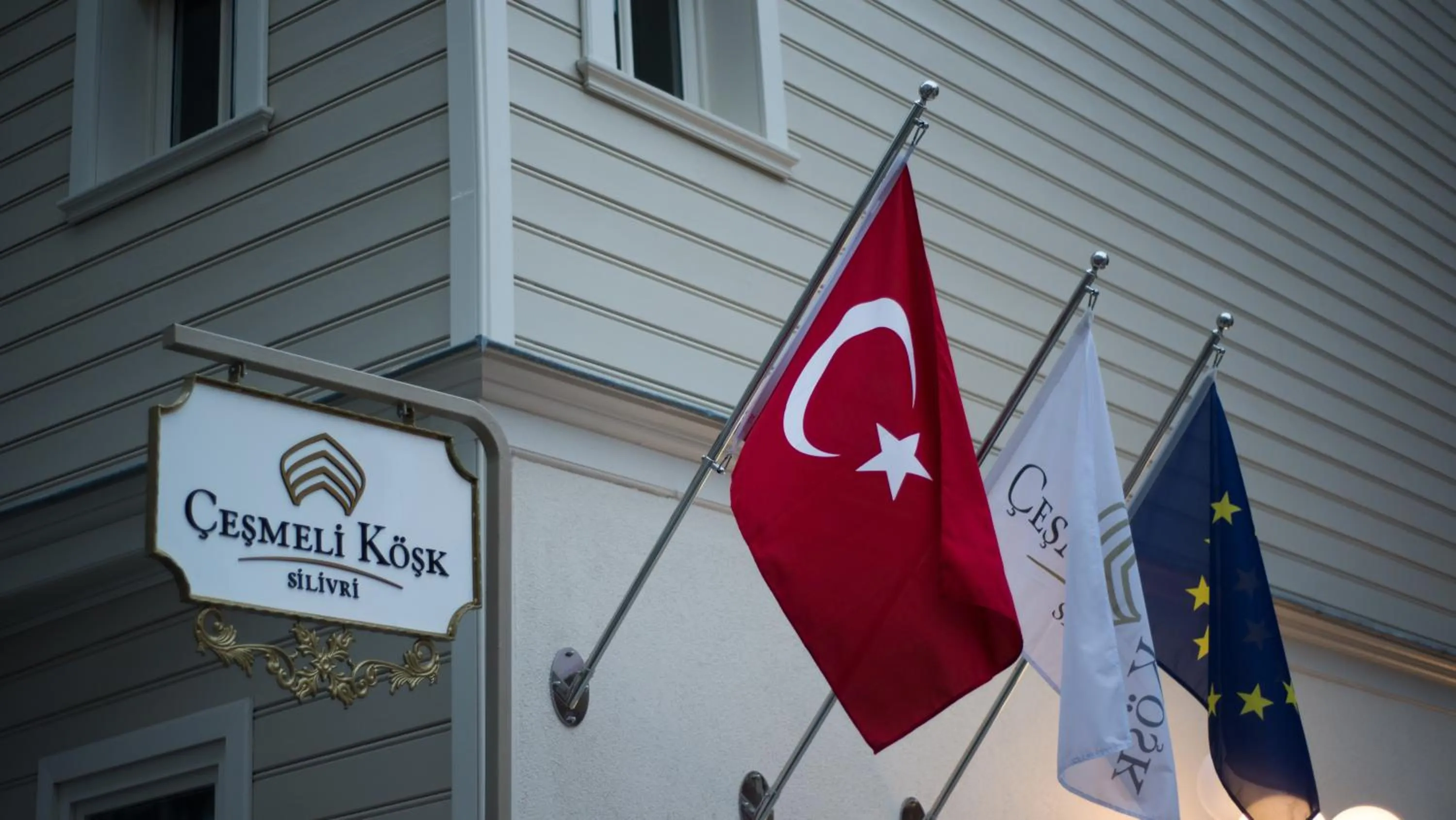 Garden view in Cesmeli Konak Hotel Silivri