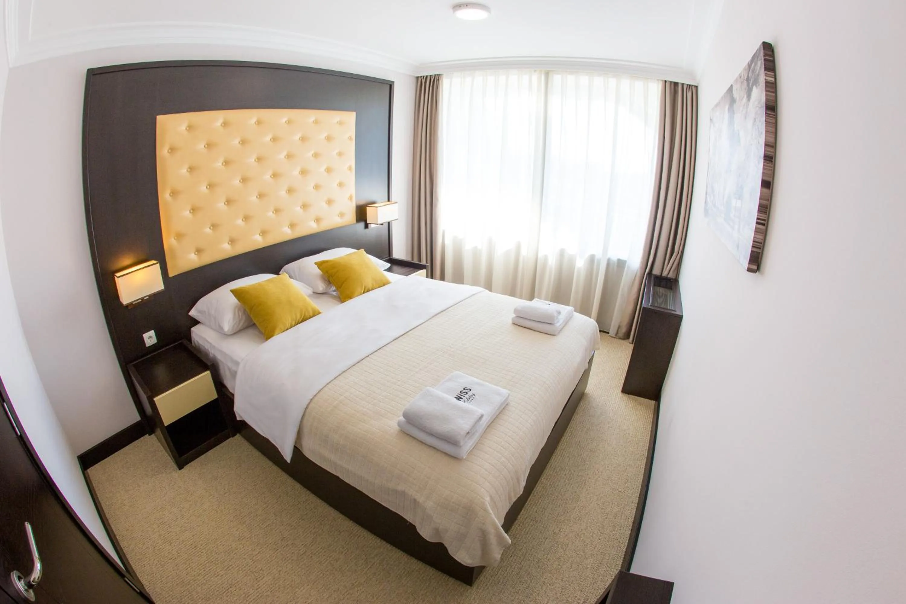 Bed in Swiss Holiday