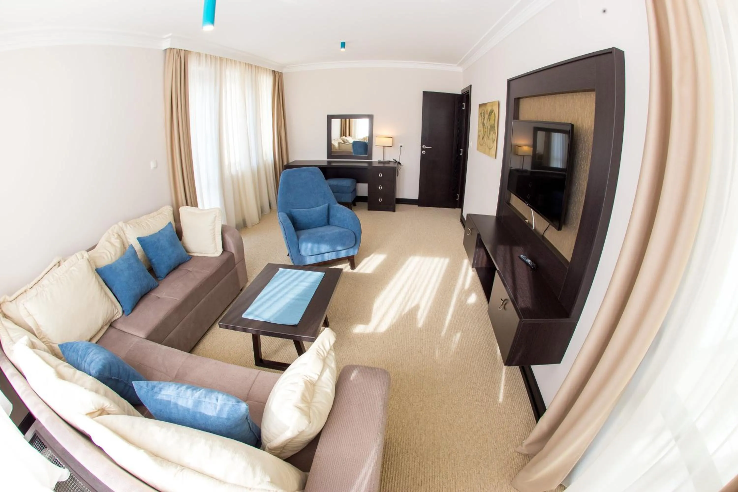 Living room in Swiss Holiday