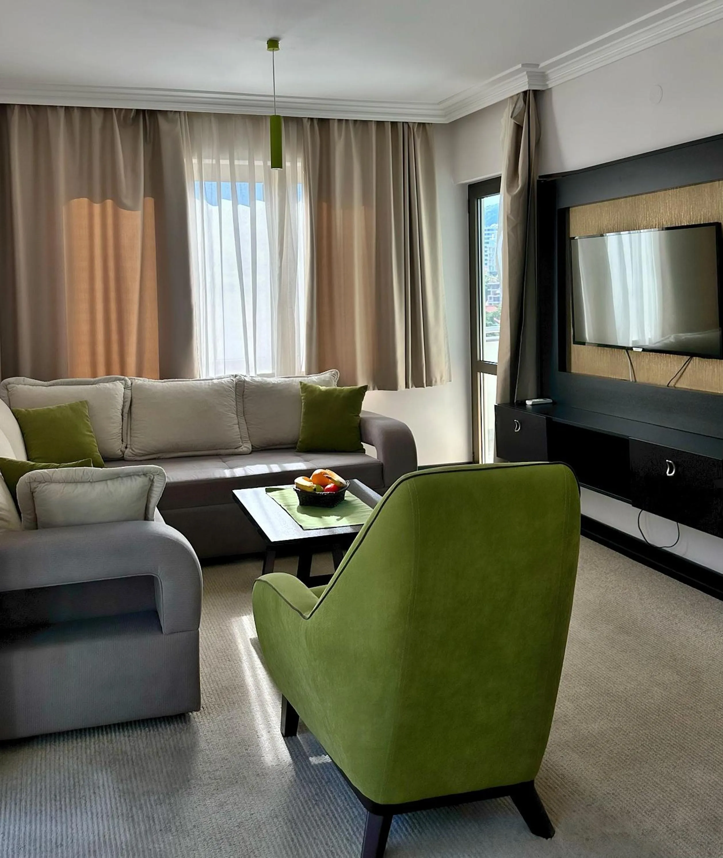 Living room in Swiss Holiday