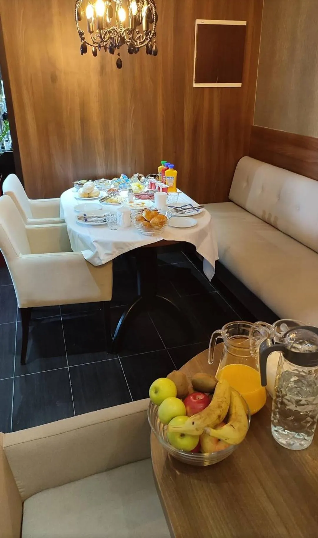 Dining area in Swiss Holiday