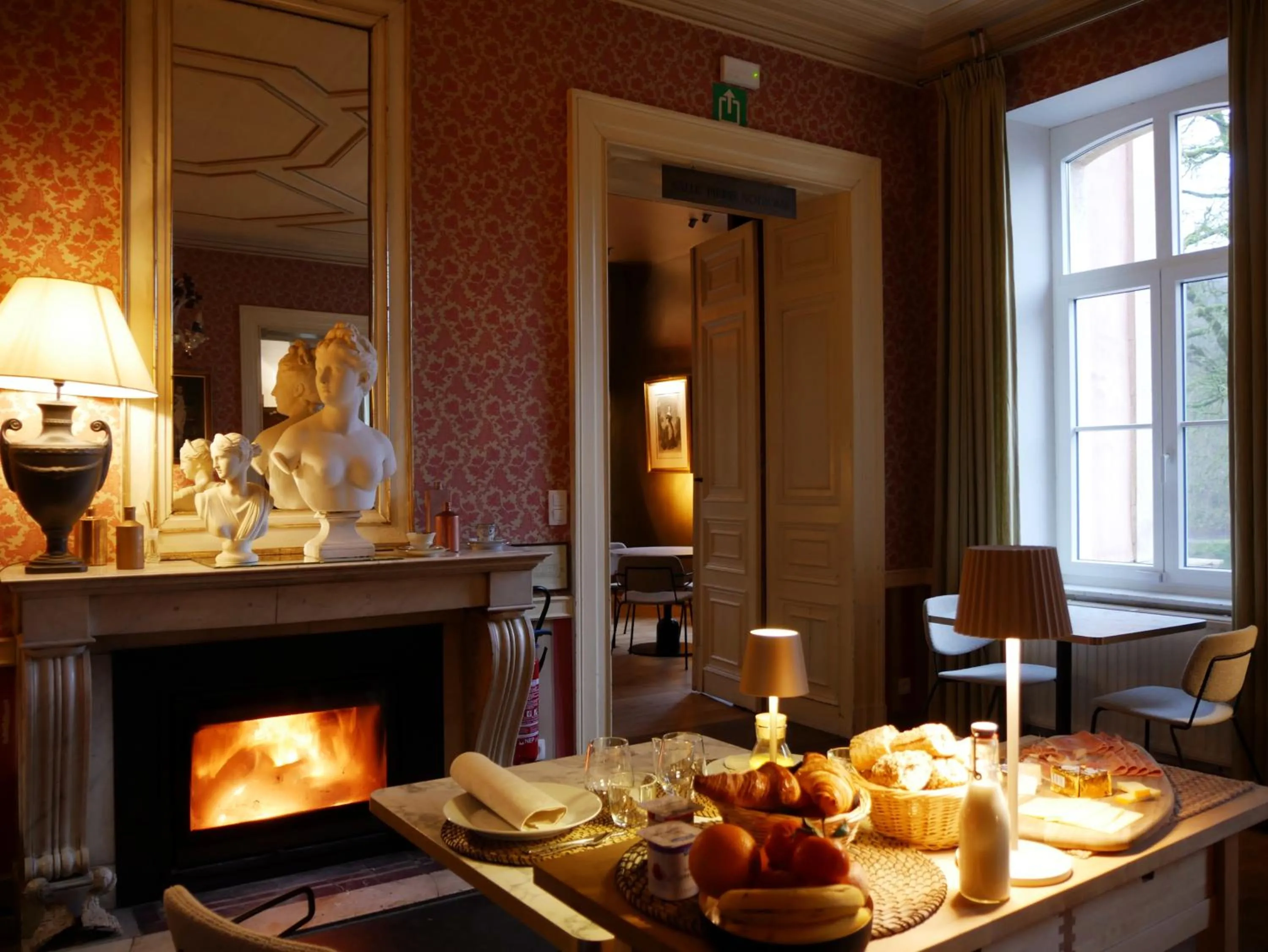 Living room in Château du Pont d'Oye