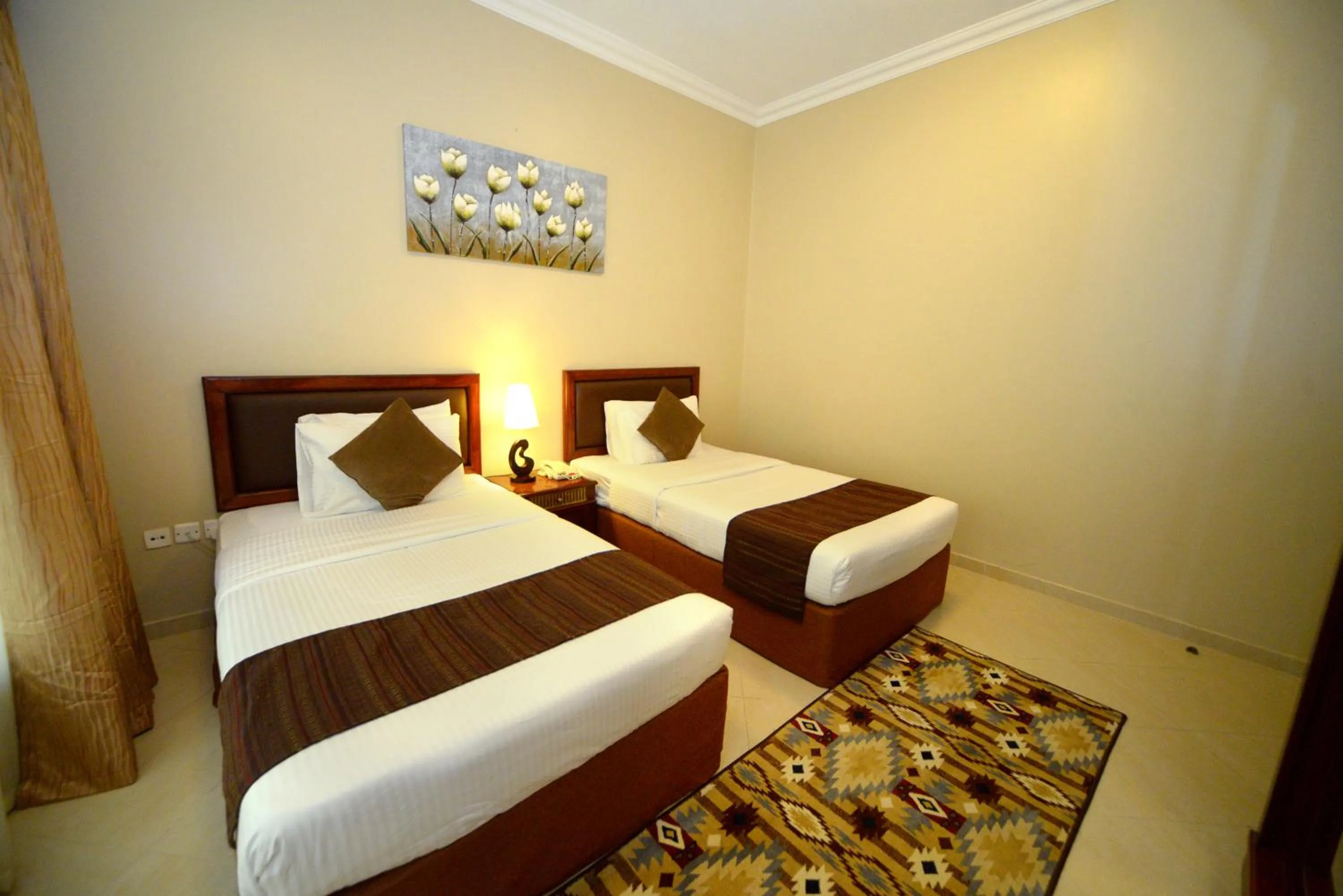 Bedroom, Bed in Emirates Stars Hotel Apartments Sharjah