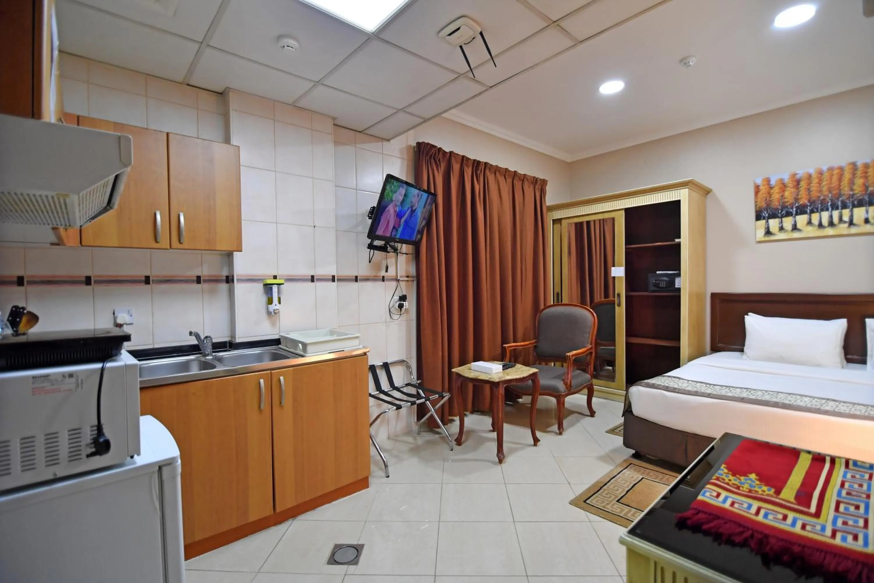 Photo of the whole room, Bed in Emirates Stars Hotel Apartments Sharjah