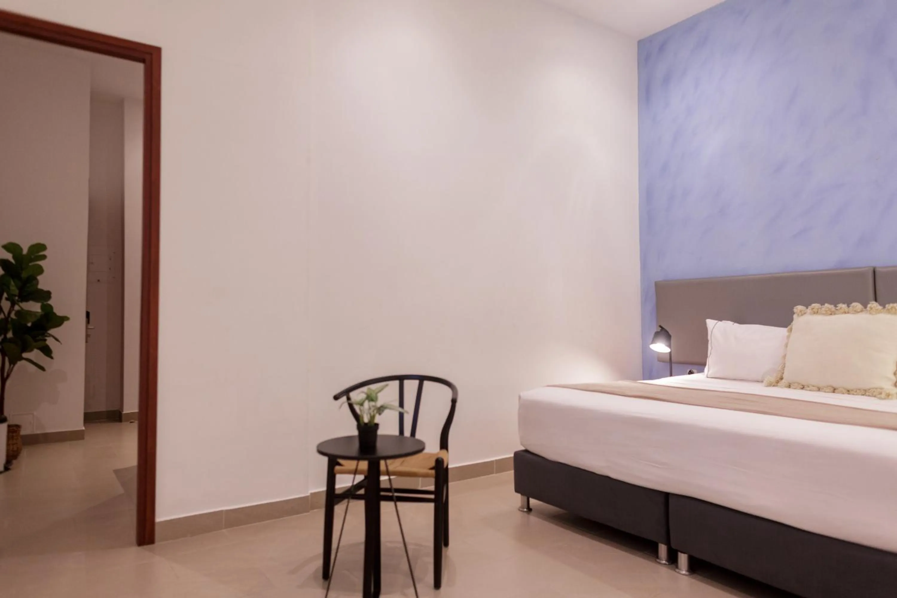 Bed in Ganem Suites Cartagena