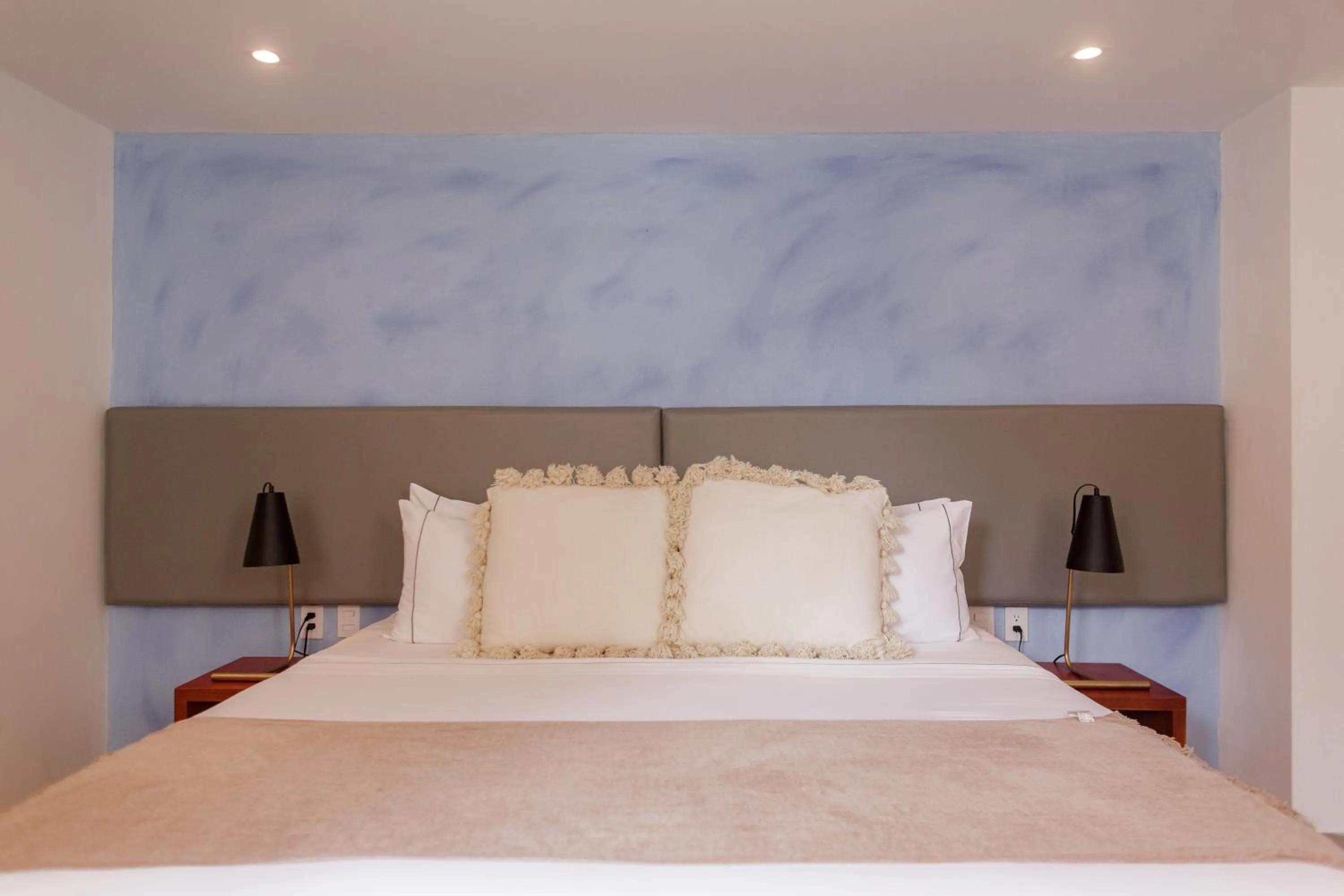 Bed in Ganem Suites Cartagena