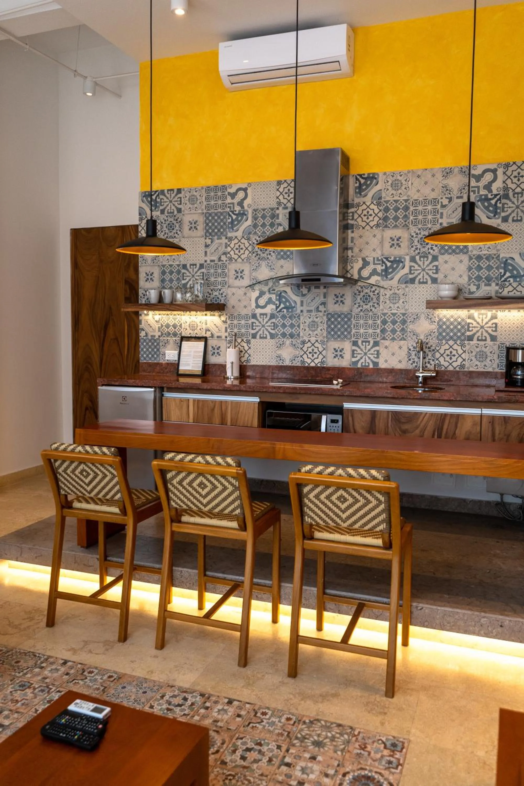 Kitchen or kitchenette in Ganem Suites Cartagena