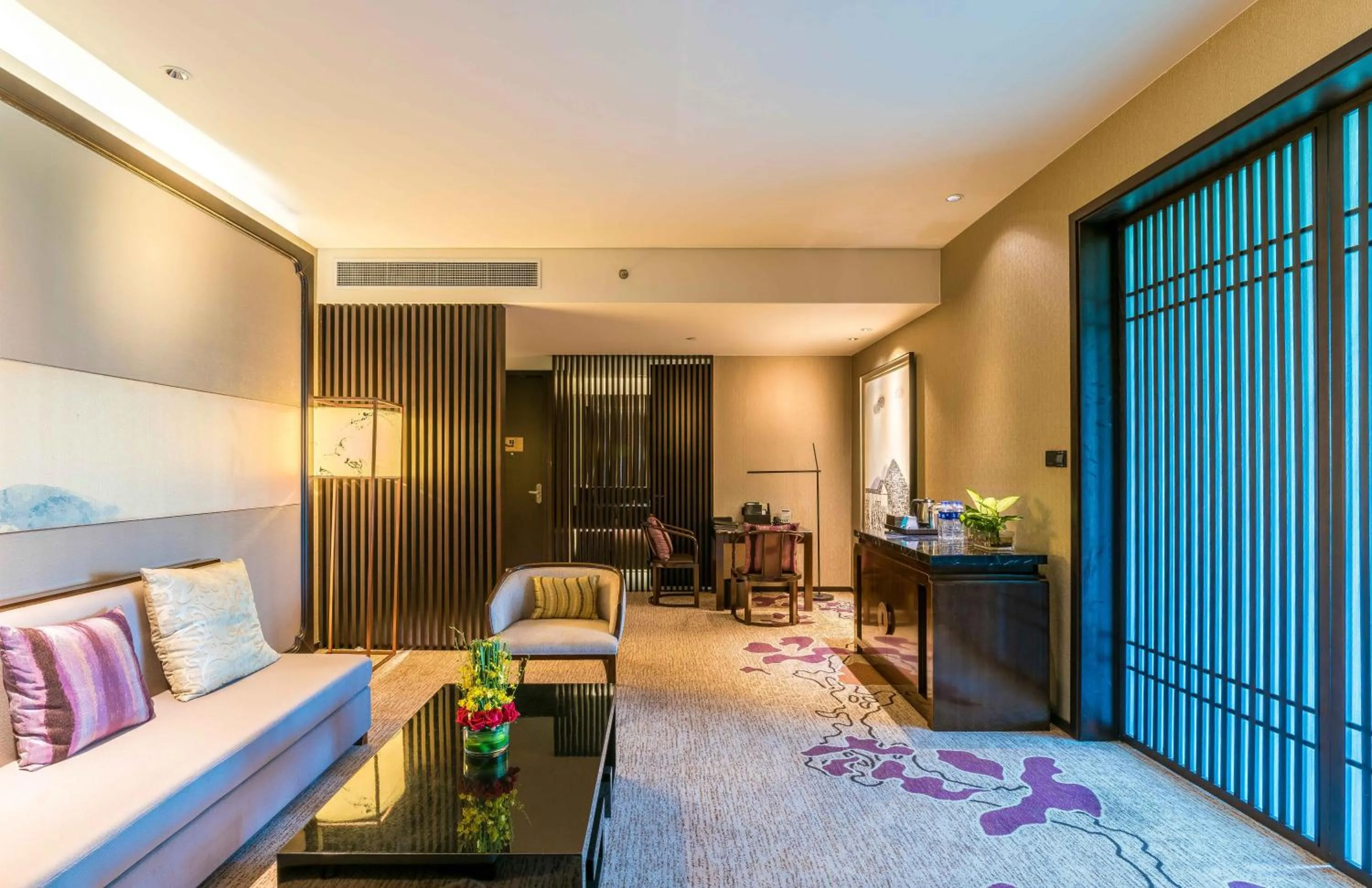 Living room in CITIC Pacific Zhujiajiao Jin Jiang Hotel