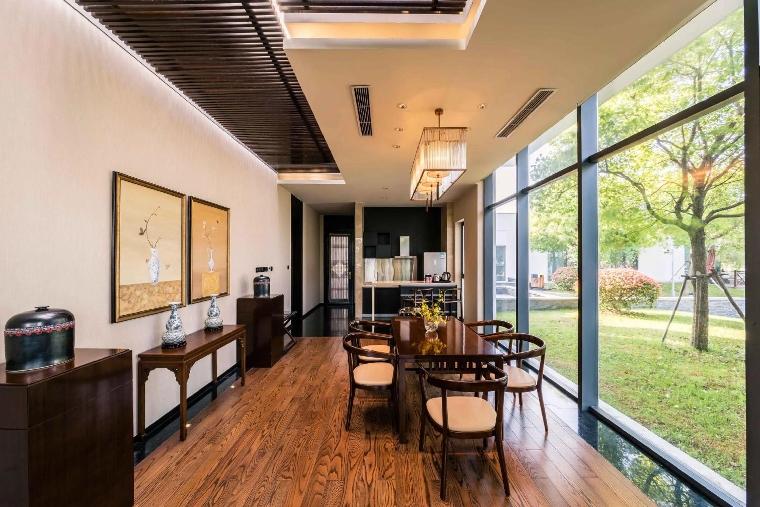 Living room in CITIC Pacific Zhujiajiao Jin Jiang Hotel