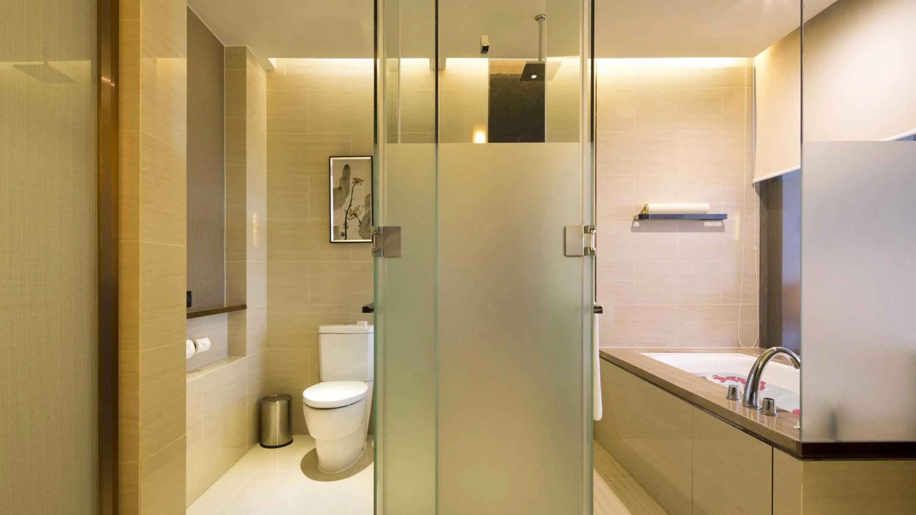 Bathroom in CITIC Pacific Zhujiajiao Jin Jiang Hotel