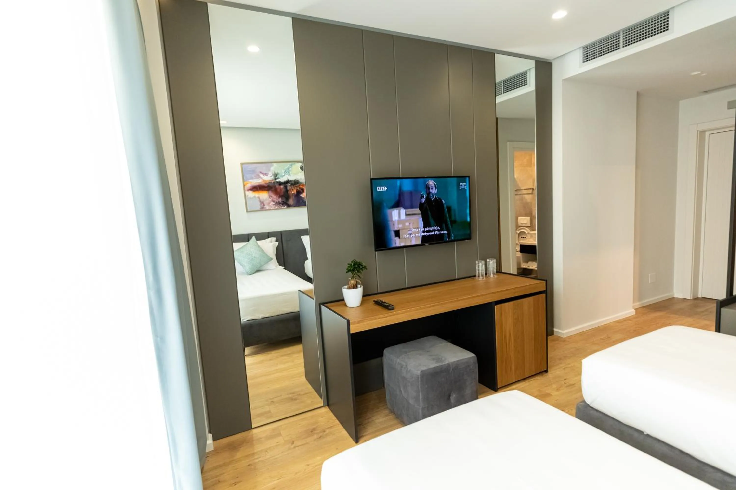 TV and multimedia, Bed in Ames Hotel & SPA