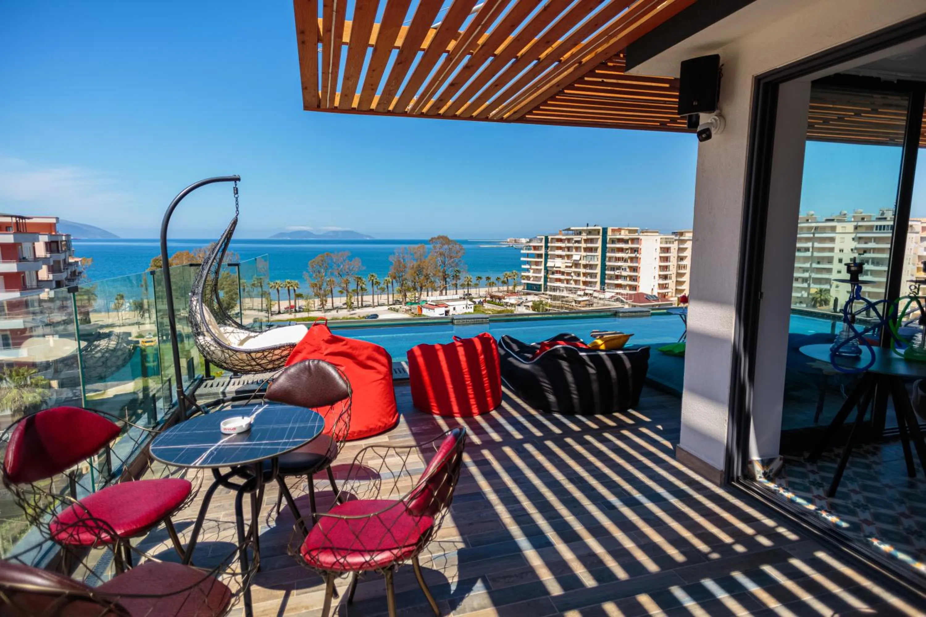 Balcony/Terrace in Ames Hotel & SPA