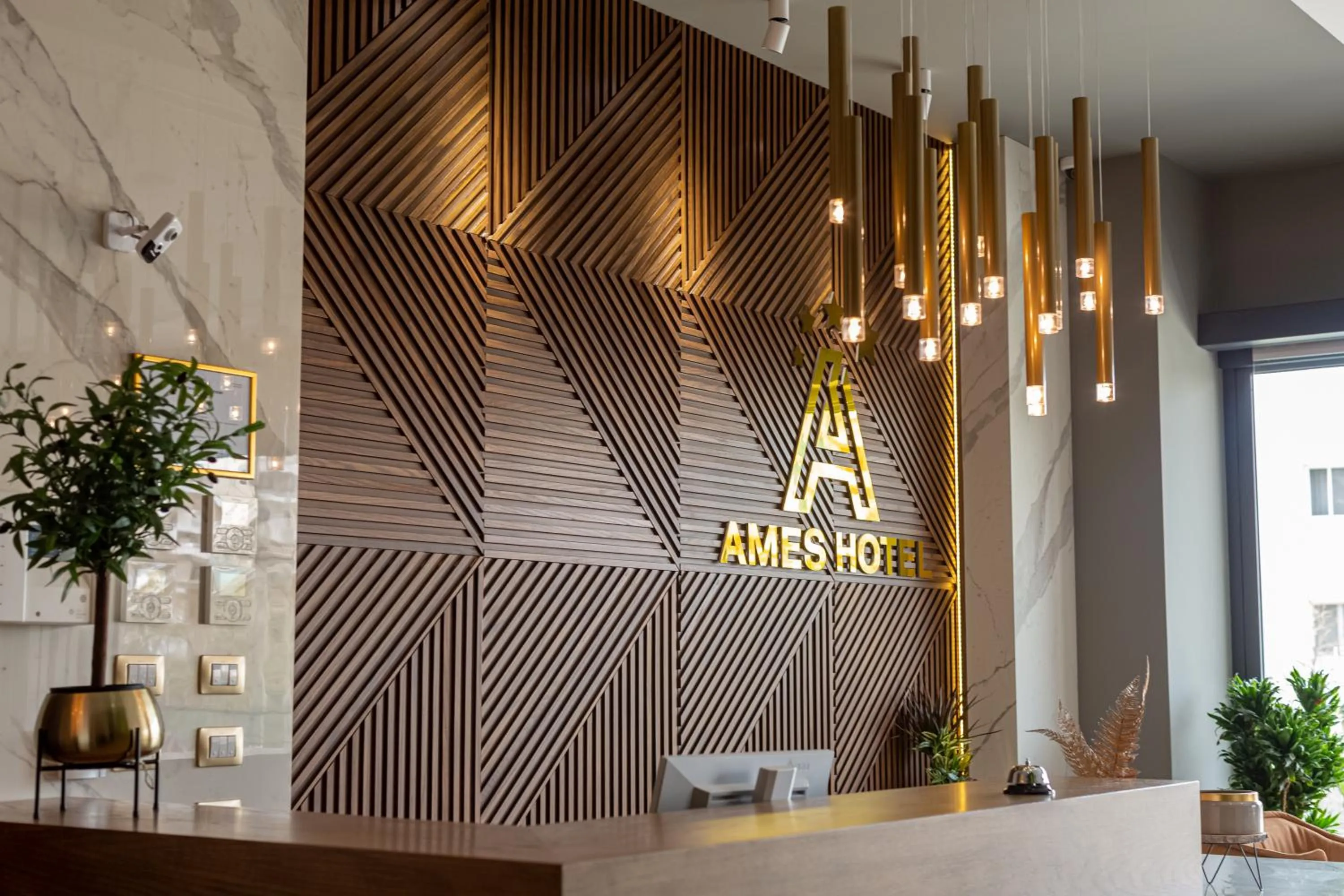 Lobby or reception in Ames Hotel & SPA